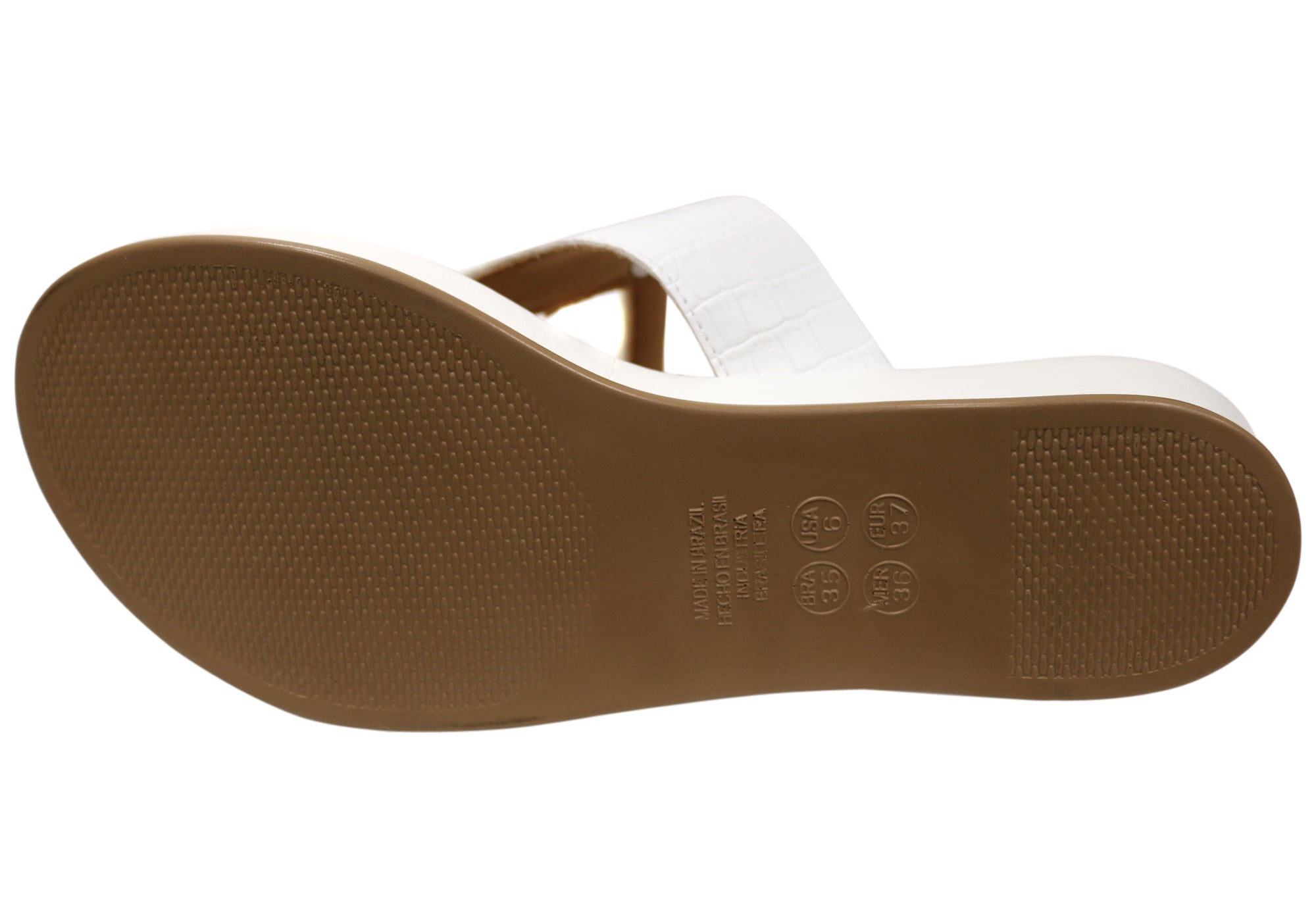 Lucila Women's Comfort Thongs Sandals - Super Soft & Lightweight Brazilian Made Flip Flops for Beach, Pool & Summer Vacation