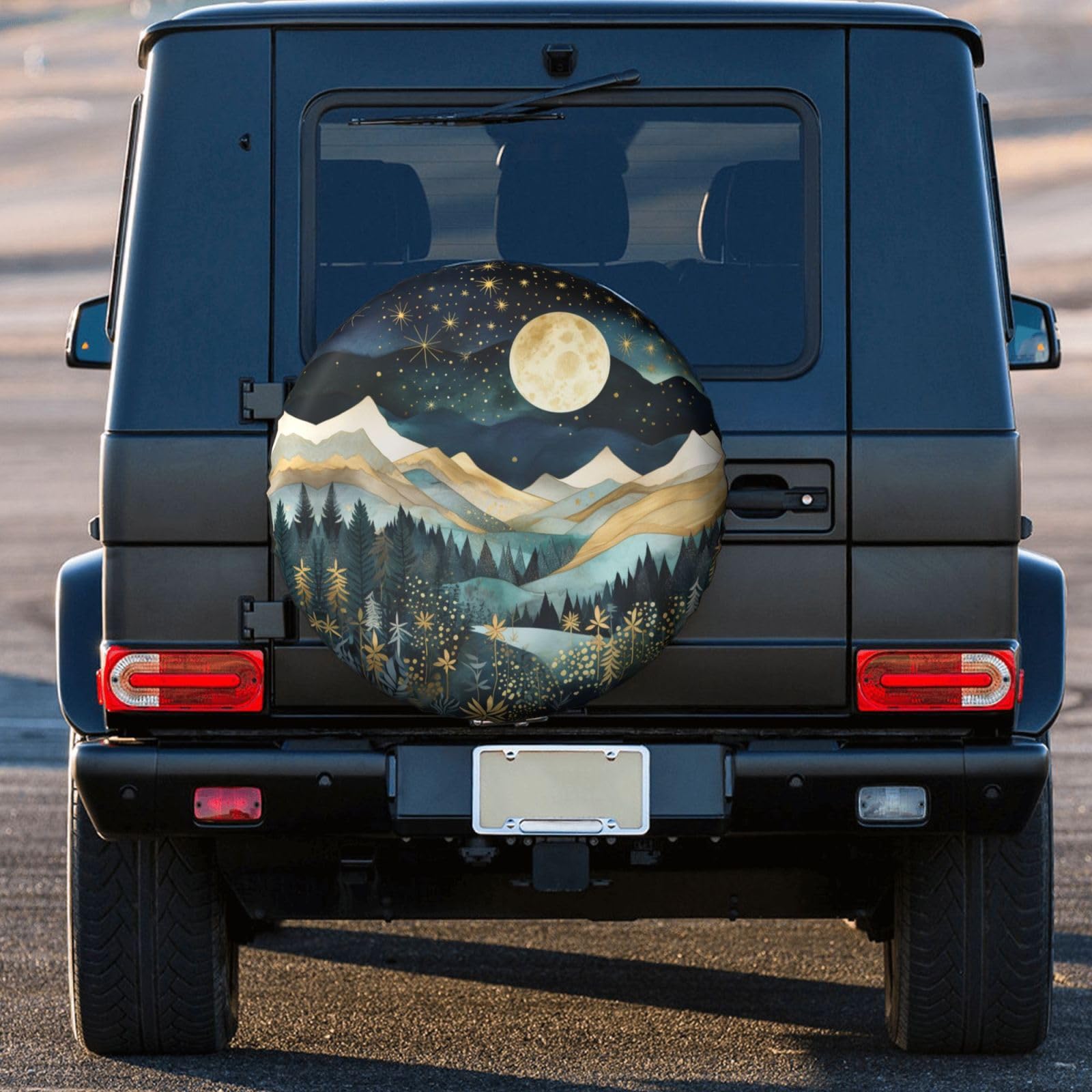 Mountain Scenery Spare Tire Cover - 16