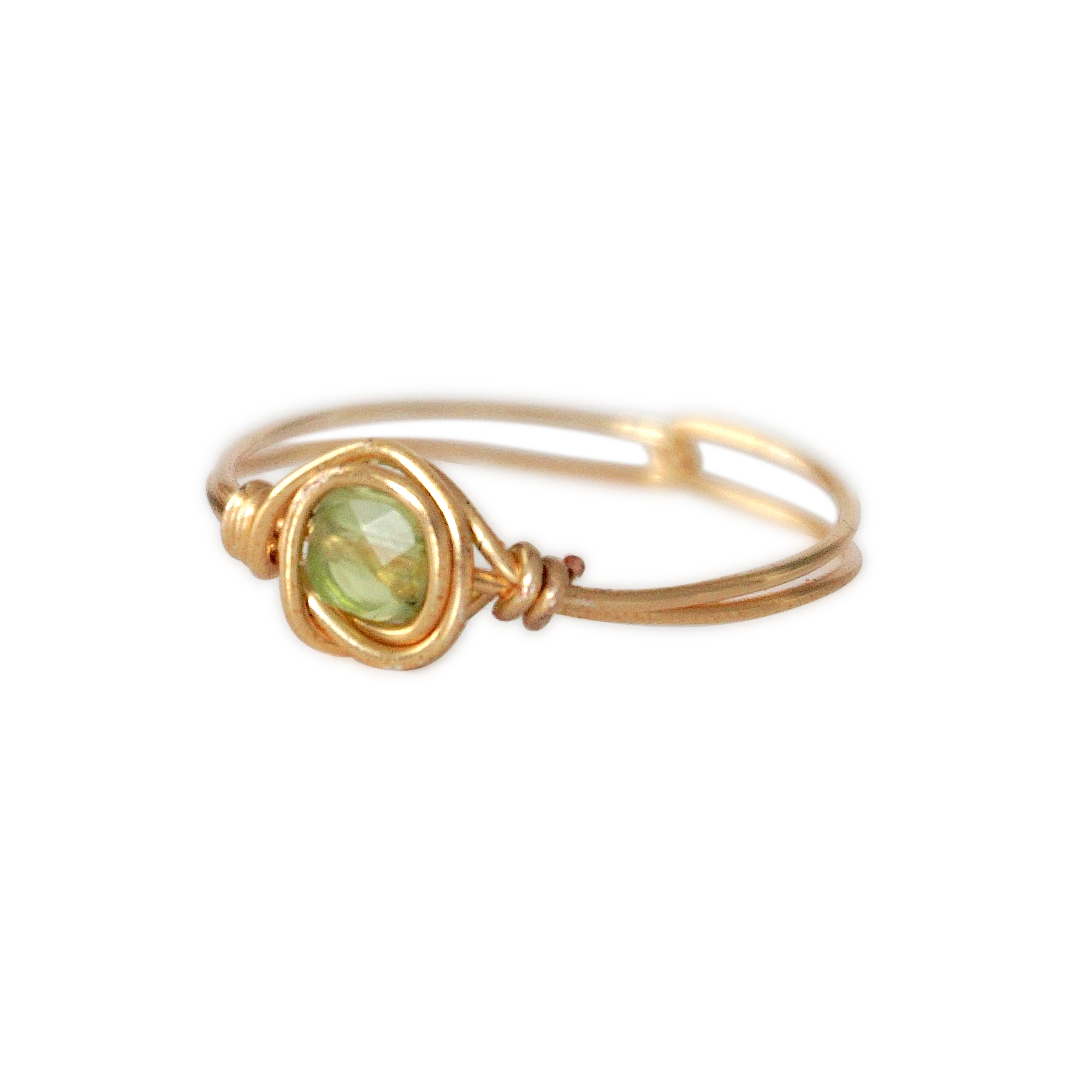 Peridot Birthstone Ring - Elegant & Dainty August Birthstone Jewelry for Women | Perfect Gift for Birthday, Anniversary & Special Occasions
