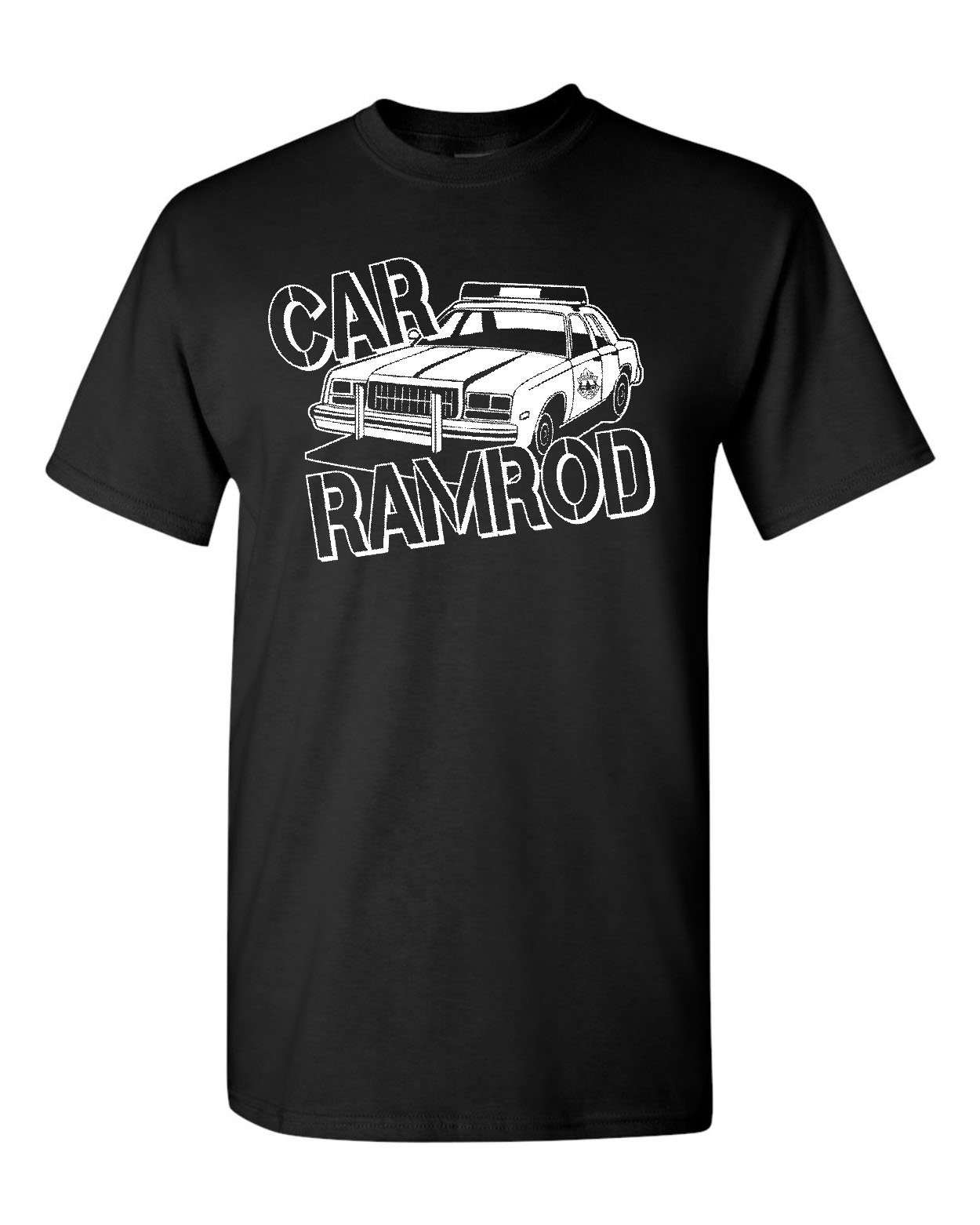 All Things Apparel Car Ramrod Men's Graphic T-Shirt - Casual Cotton Tee for Car Enthusiasts & Automotive Lovers - Perfect for Road Trips, Car Shows & Everyday Wear