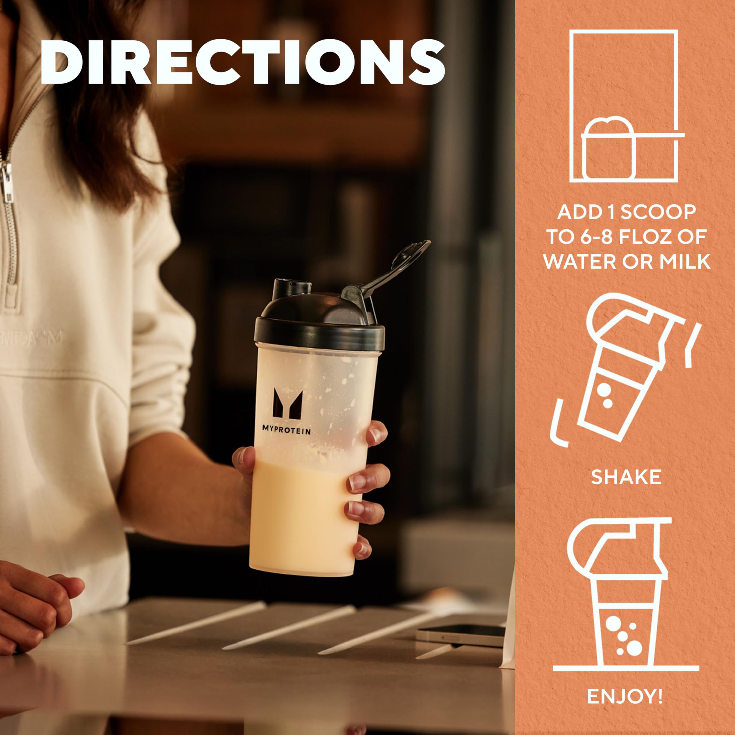 Myprotein Impact Whey Protein Powder 2.2 Lbs (32 Servings) - Cookies & Cream Flavor, 22g Protein & 5g BCAA Per Serving - Premium Protein Supplement for Muscle Recovery, Workout & Fitness Enthusiasts - Ideal for Post-Workout Shakes, Smoothies & Healthy Snacks
