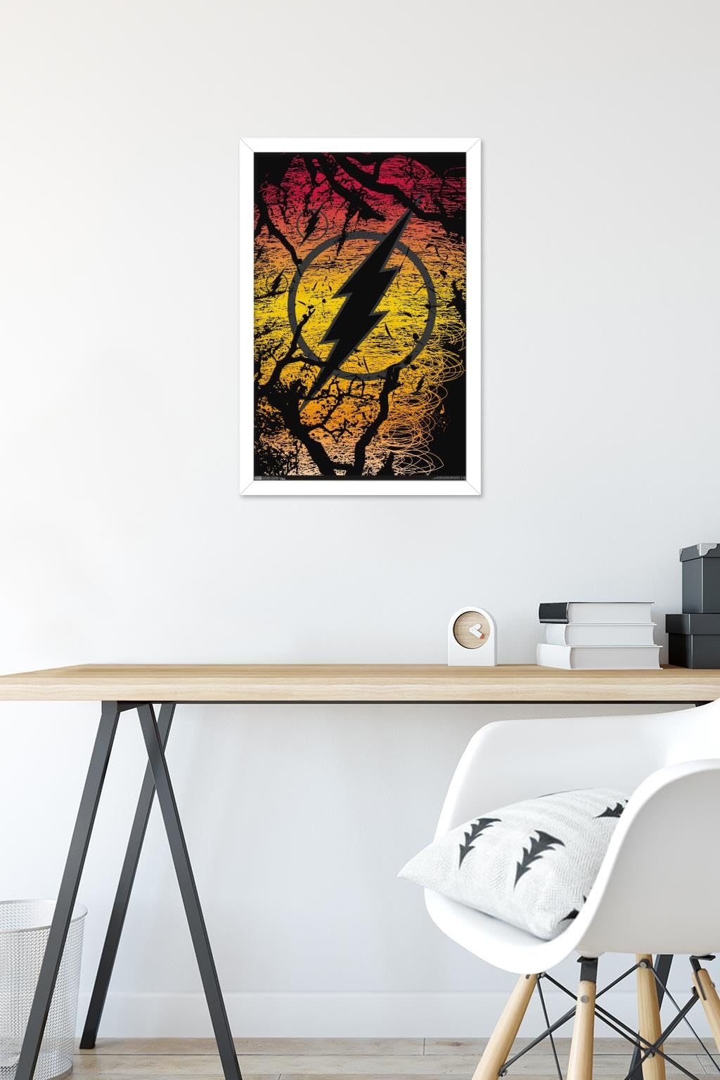 DC Comics The Flash Logo Wall Poster - 14.725