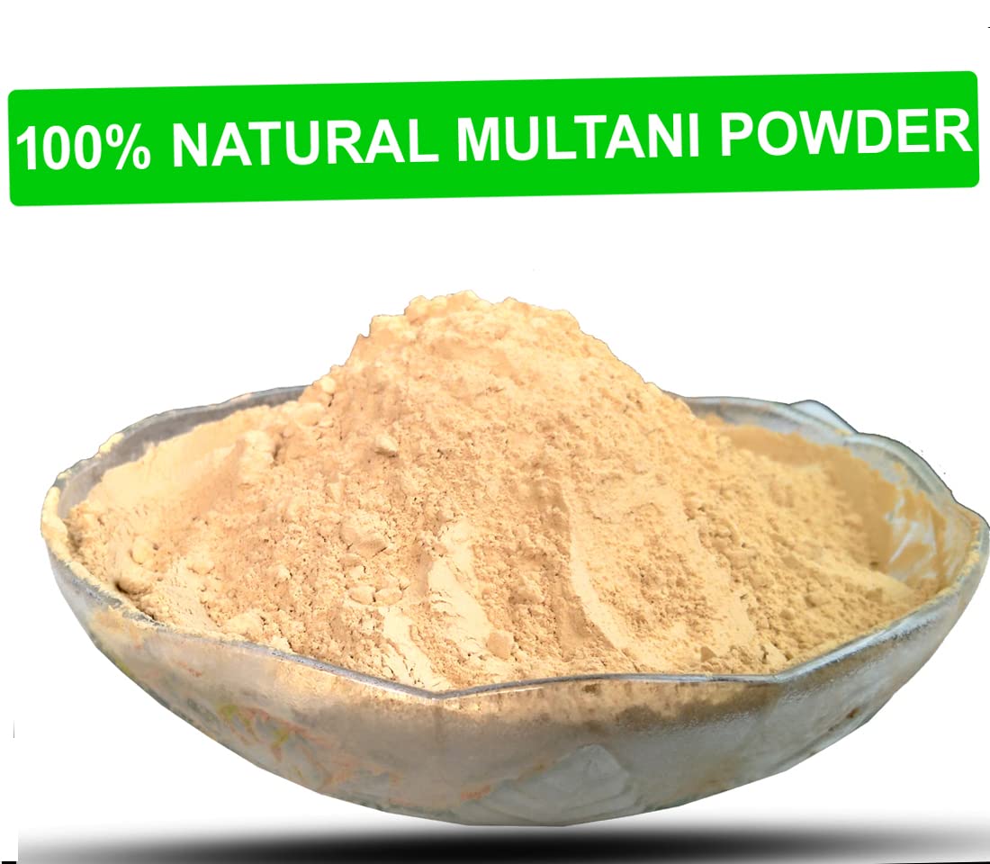 Organic Herbal Face Pack Powder - Orange Peel, Multani Mitti, Sandalwood, Rose Petals & Neem for Glowing Skin | 250g | Natural Skin Care for Acne, Dark Spots & Brightening | DIY Facial Mask & Spa Treatment
