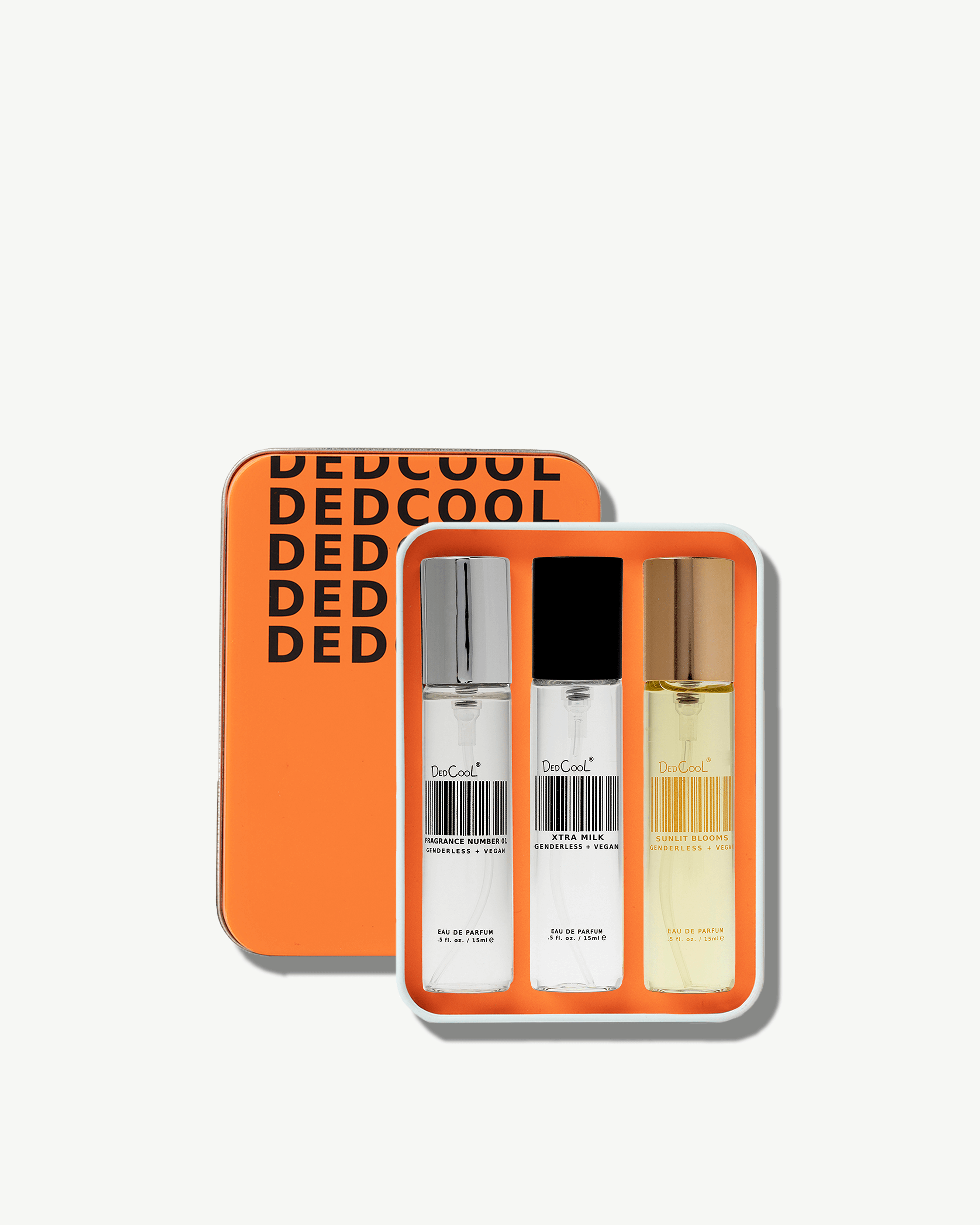 DedCool Travel Trio - Vegan Perfume Set for Women & Men | Mini Travel-Size Fragrances for Vacation, Gym & Everyday Use