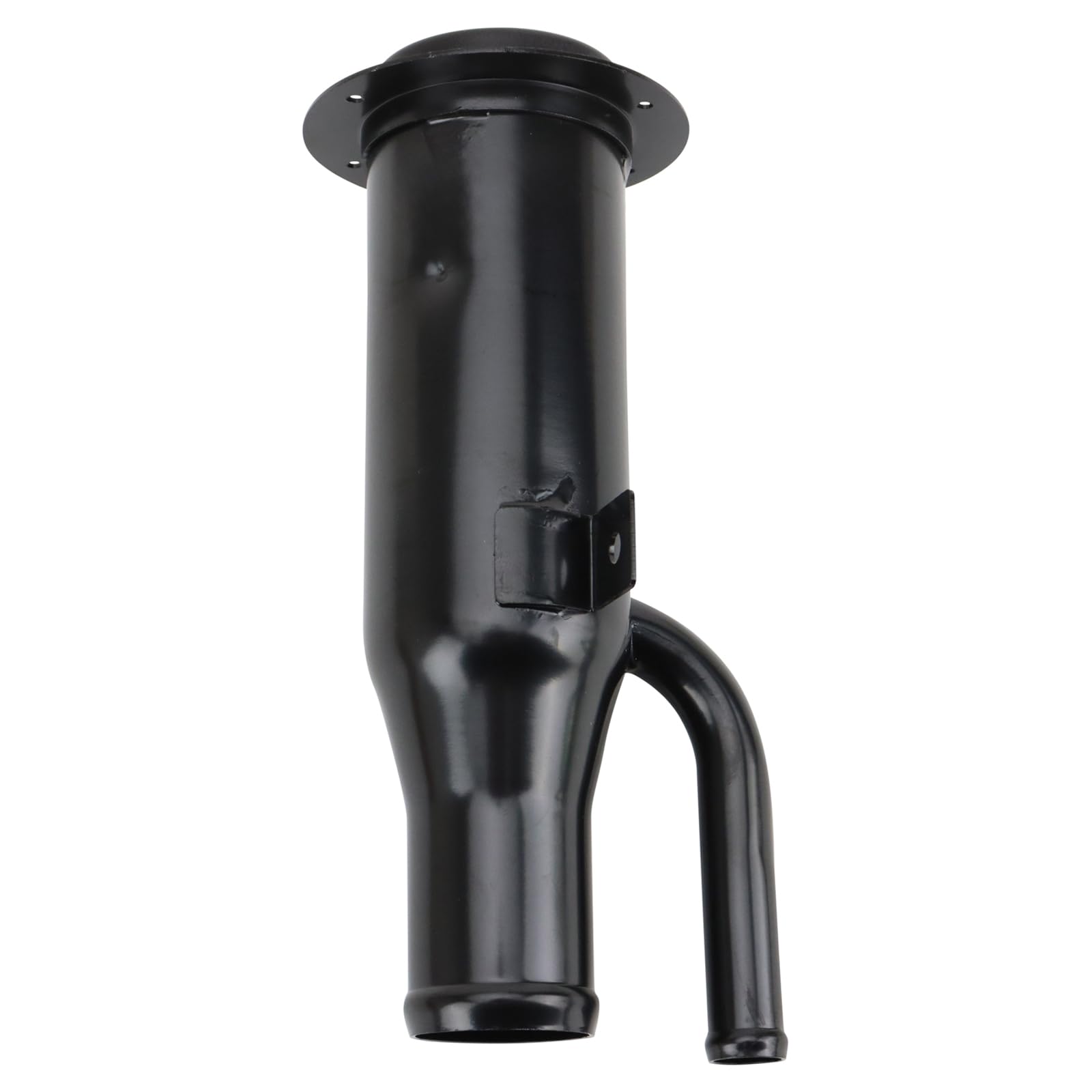 TRQ Fuel Tank Filler Neck Replacement - Black - Compatible with 2001-2002 Jeep Wrangler TJ - Perfect for Off-Roading & Jeep Restoration Projects