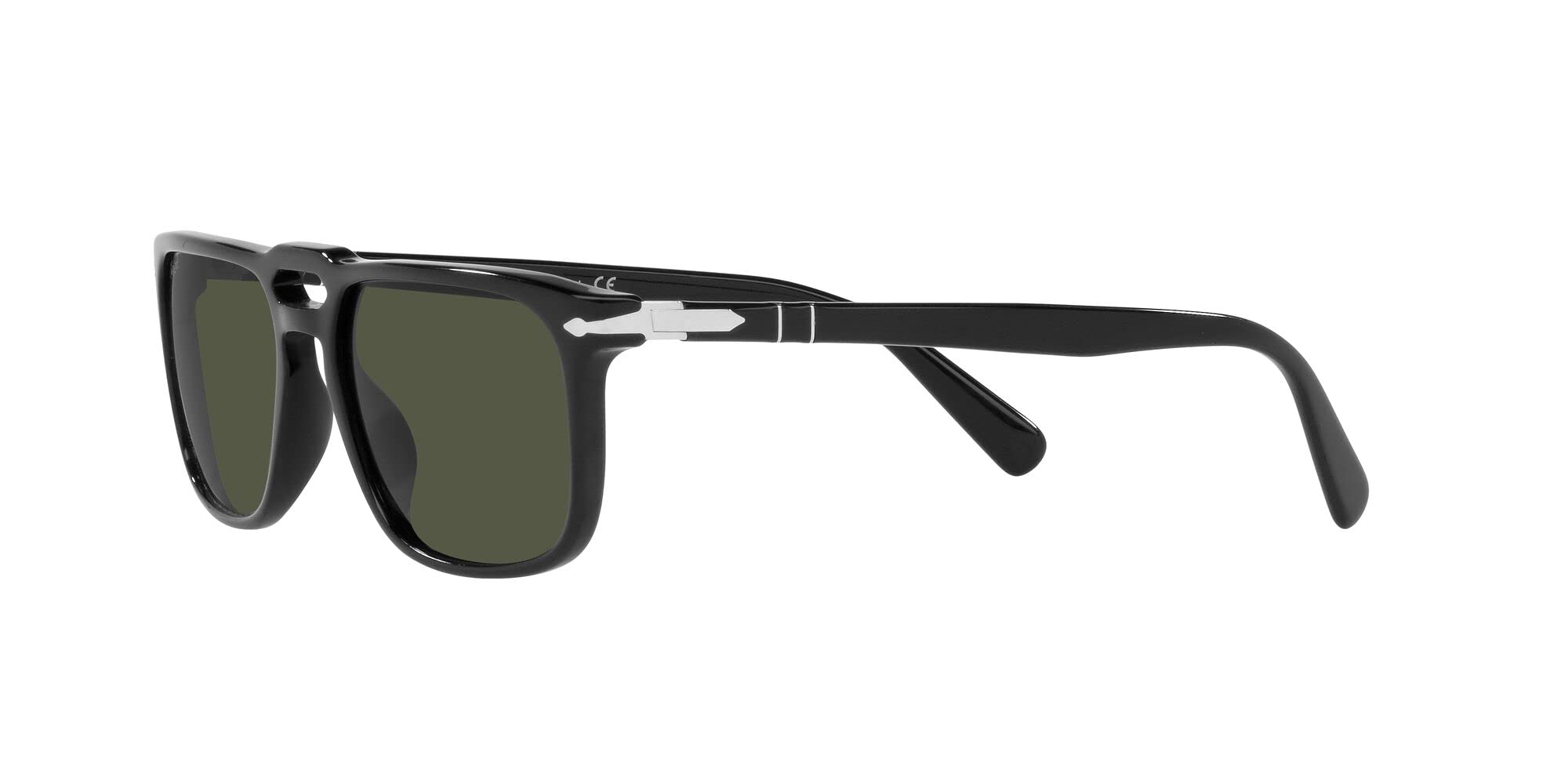 Persol PO3273S Rectangular Sunglasses for Men & Women - Classic UV Protection Shades for Driving, Travel & Outdoor Activities