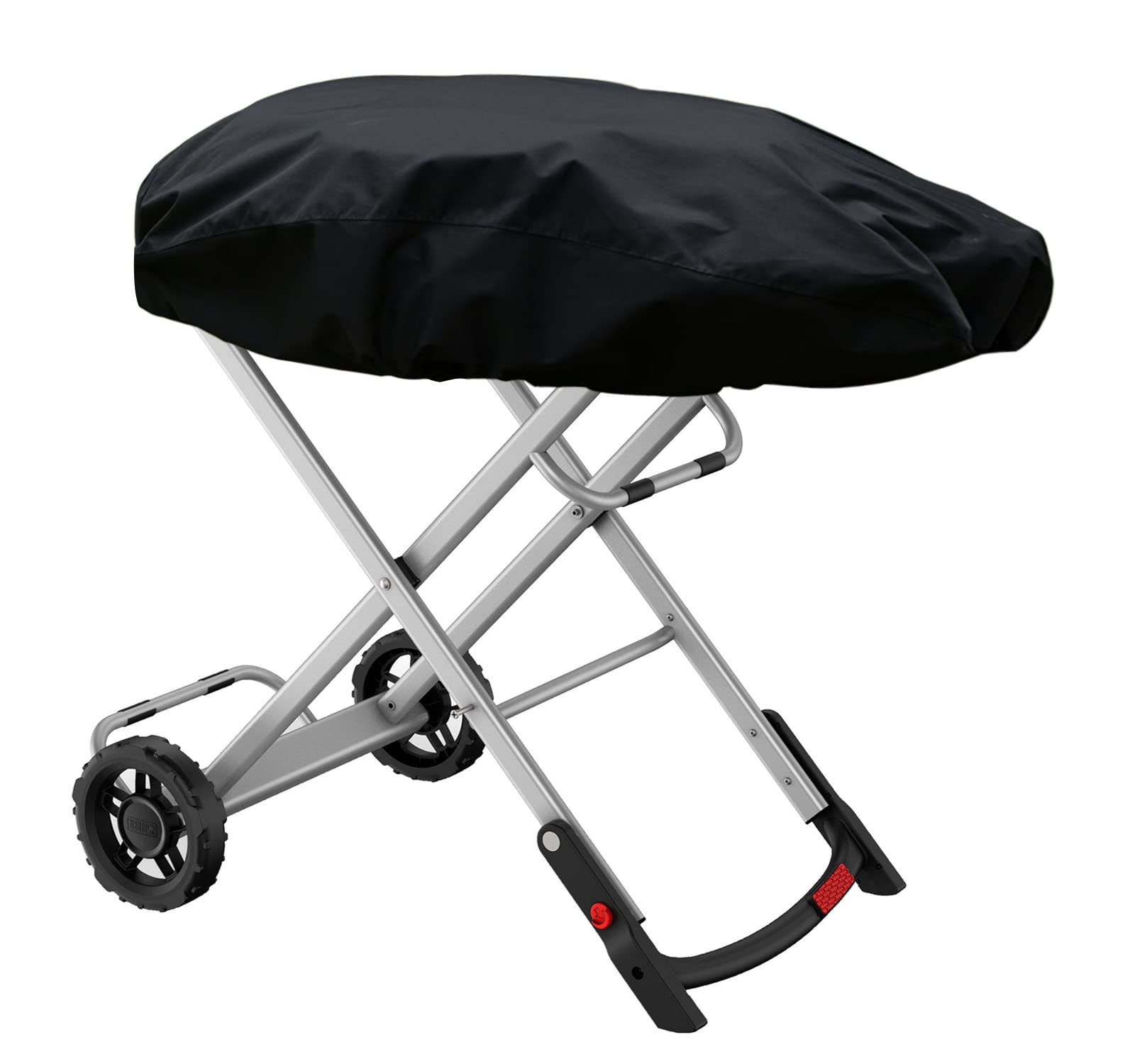 **Heavy Duty Waterproof Grill Cover for Weber Traveler 9010001 & Coleman Roadtrip X-Cursion – Universal Fit for Portable Gas Grills & Razor Griddle GGC2030M – Outdoor BBQ, Camping, and Tailgating Protection**