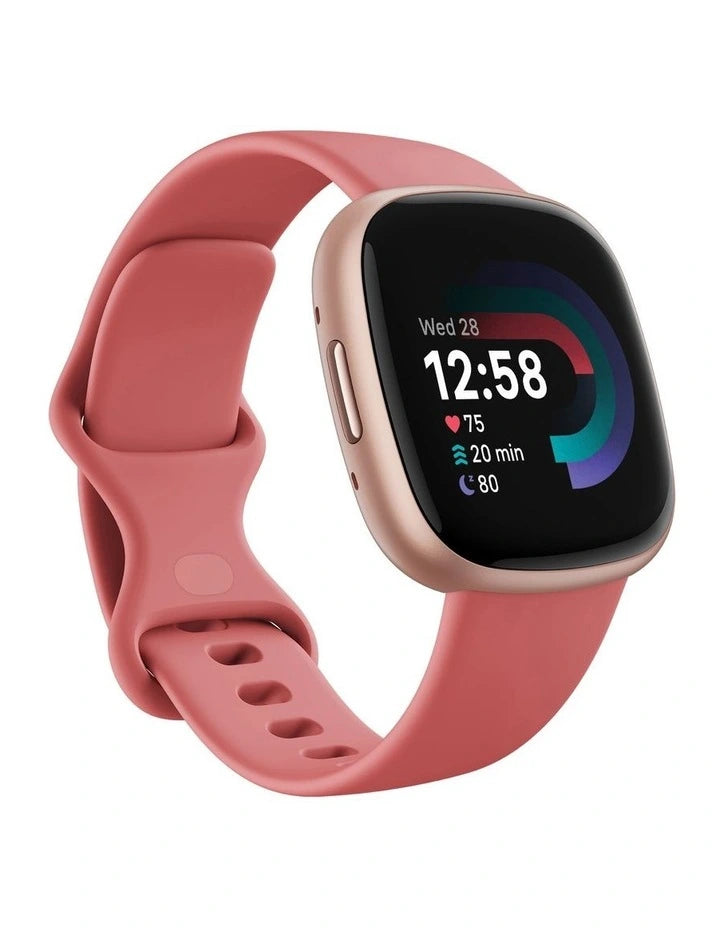 Fitbit Versa 4 Smart Watch - Fitness Tracker with Heart Rate Monitor, GPS, Sleep Tracking & Waterproof Design - Perfect for Running, Swimming & Daily Activity Tracking