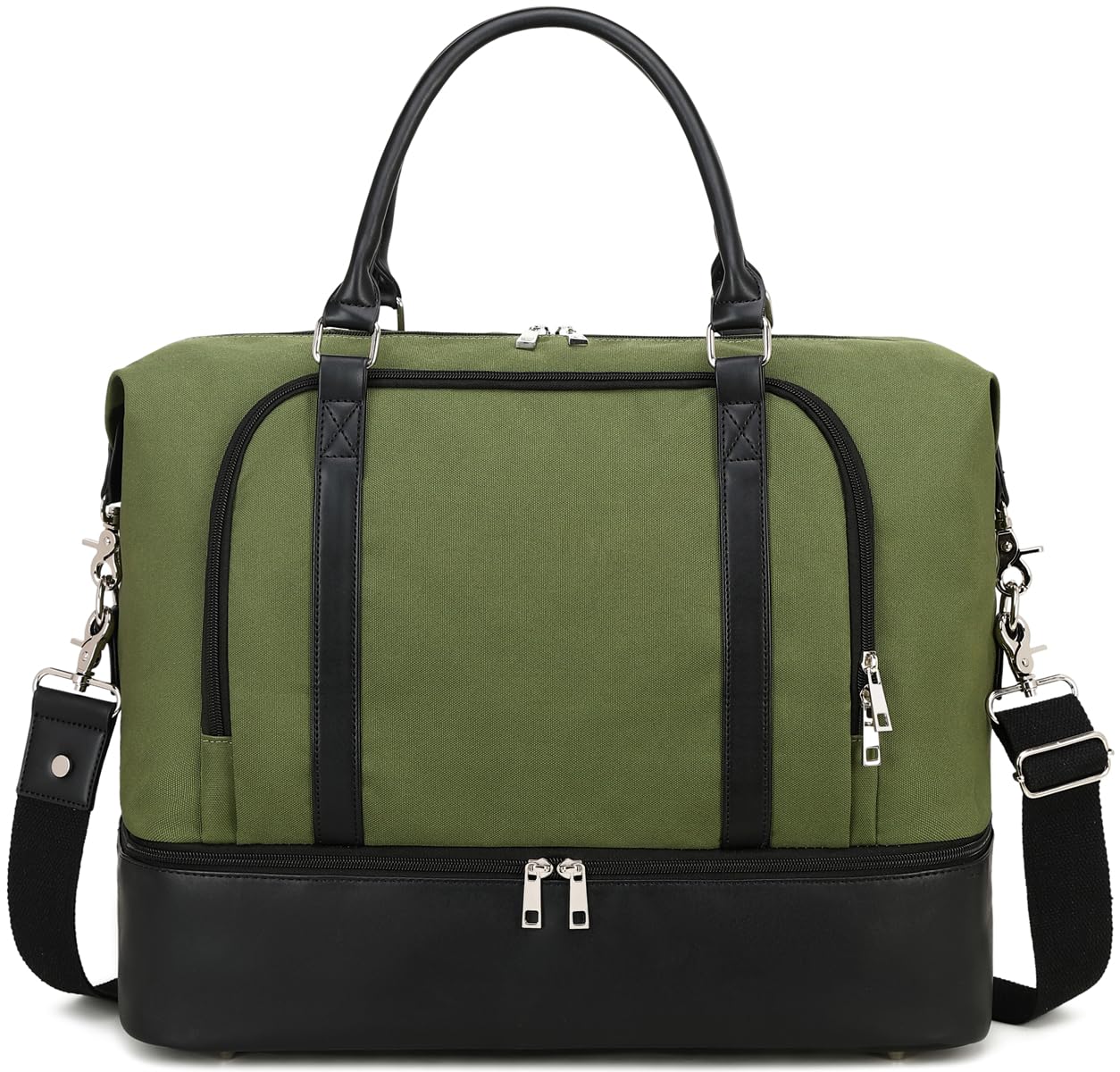 CAMTOP Women's Travel Weekender Bag - Durable Overnight Duffel & Carry-On Tote with 15.6 Inch Laptop Compartment, Perfect for Business Trips, Gym, and Weekend Getaways