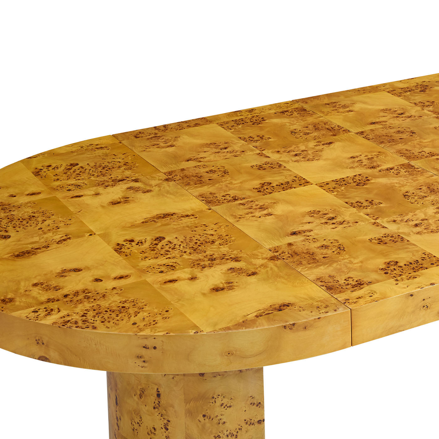 Round Extendable Dining Table - Expandable Bond Round Table for 4 to 8 People - Perfect for Small Spaces, Family Dinners & Entertaining Guests