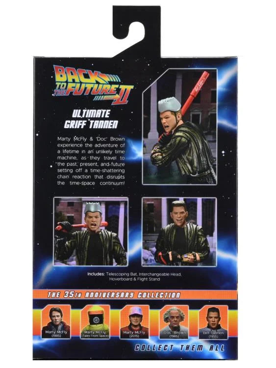 Back to the Future Part 2 Ultimate Griff Action Figure - Collectible Movie Toy for Fans, Perfect for Display & Play - Great Gift for Sci-Fi Enthusiasts & Collectors
