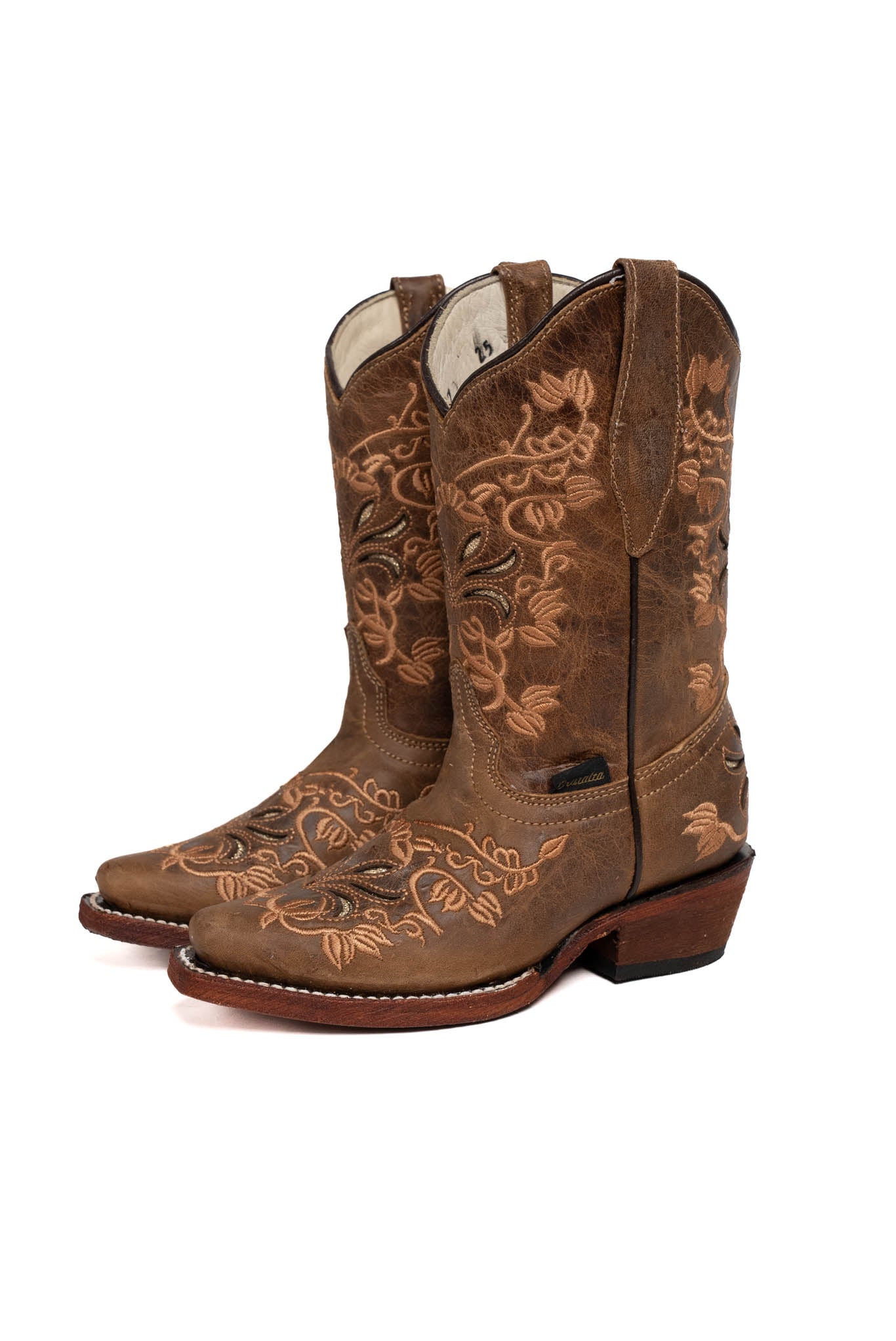 Vintage Cowgirl Boots for Women - Little Otoño Capuchino Retro Western Ankle Boots | Perfect for Country Music Festivals, Rodeos & Western Fashion Outfits