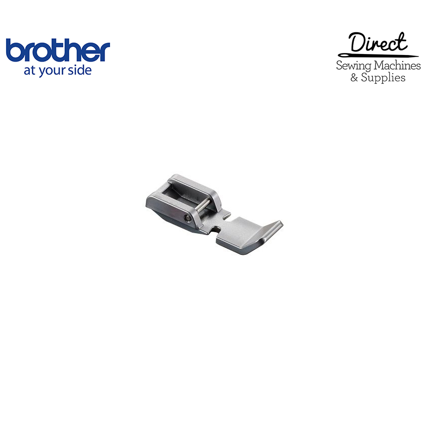 Brother Narrow Zipper Foot F079AP - Compatible with Brother Sewing Machines - Perfect for Zippers, Piping & Trims - Ideal for Garments, Bags & DIY Projects
