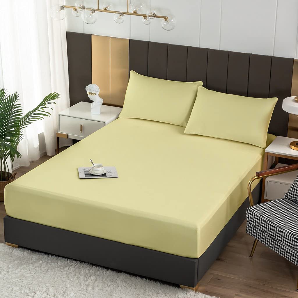 Premium 600-Thread-Count Egyptian Cotton Fitted Sheet - 12