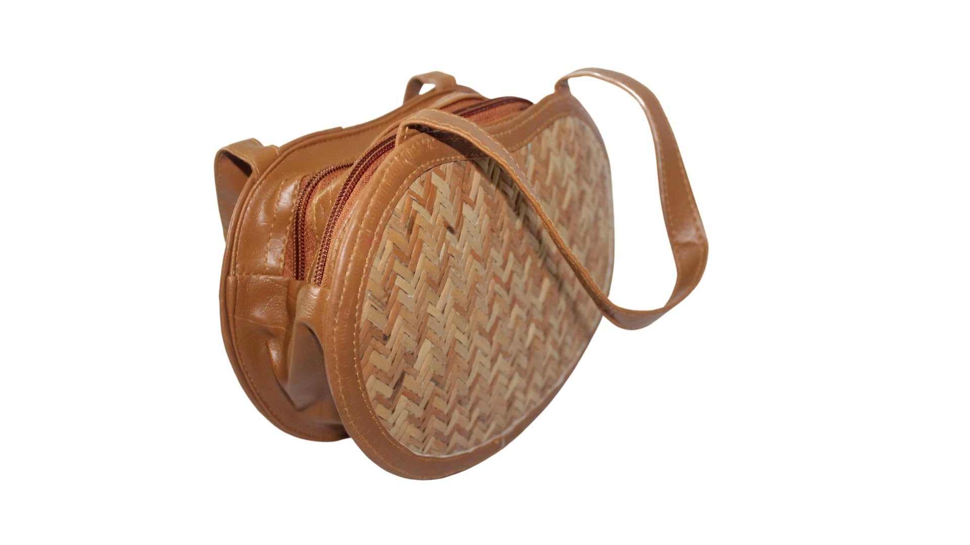 Handmade Shital Pati Handbag for Women - Eco-Friendly Woven Straw Purse - Perfect for Beach, Shopping & Casual Outings