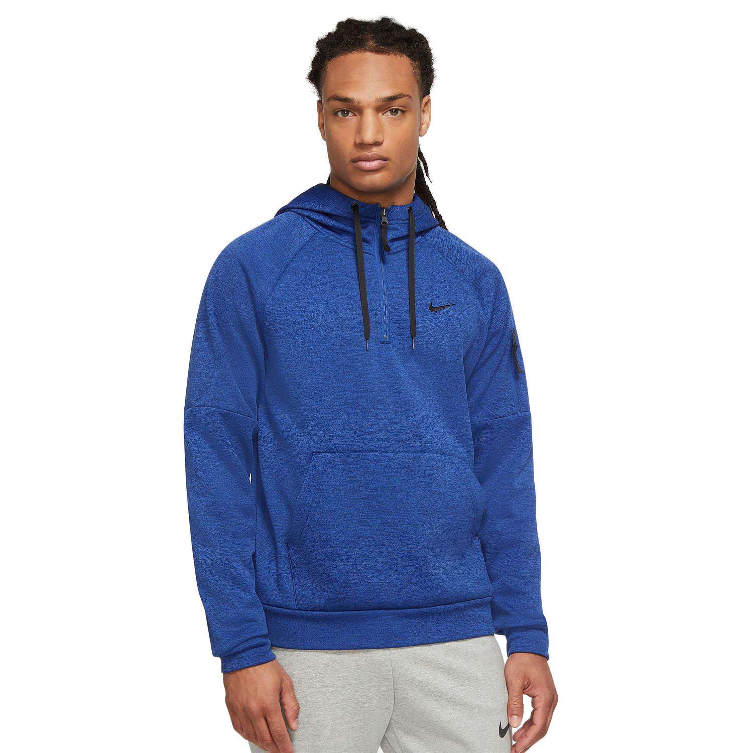 Nike Men's Therma Pullover Fitness Hoodie - Lightweight Running Jacket for Cold Weather, Gym & Outdoor Workouts - Perfect for Jogging, Training & Casual Wear