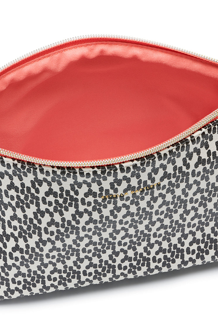 Spot Print Makeup Pouch EBP6272 - Waterproof Cosmetic Bag for Travel, Gym & Daily Essentials Storage | Trendy Makeup Organizer for Women & Teens