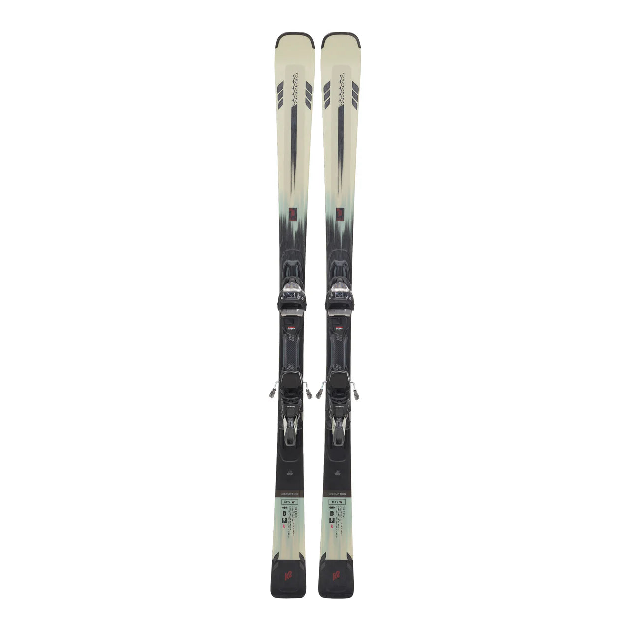 **2024 K2 Women's Disruption MTI Skis with ERC 11 Bindings - All-Mountain Performance for Powder, Groomers & Freeride**