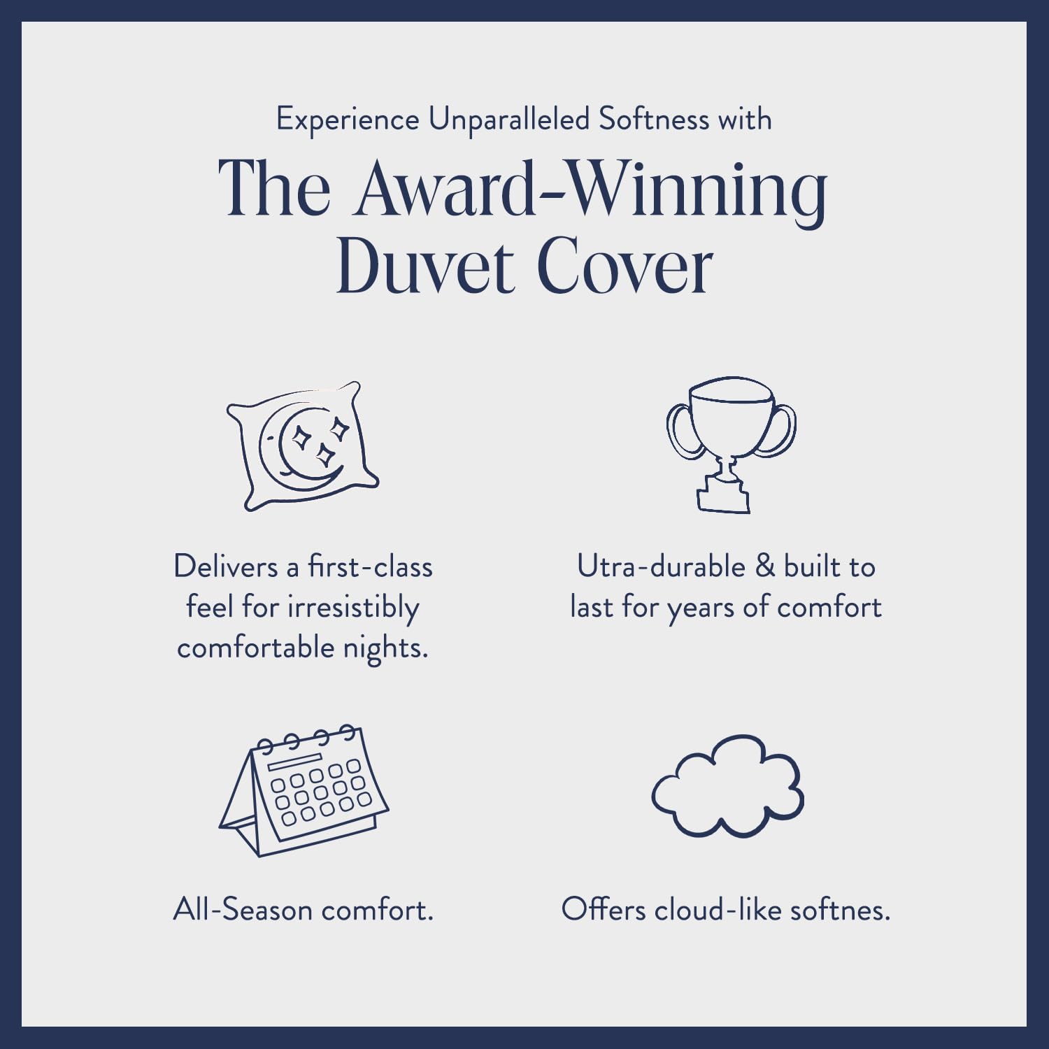 Brooklinen 100% Cotton Sateen 4-Piece Twin Sheet Set - Ultra Soft Luxury Bedding (1 Fitted Sheet, 1 Flat Sheet, 2 Pillowcases) in Deep Abyss Blue - Perfect for Guest Rooms, Dorm Beds & Cozy Sleep