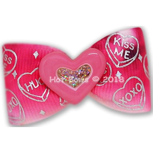Cute Hair Bows for Girls - Candy Love Hair Accessories for Kids & Toddlers - Perfect for Parties, School, and Everyday Wear