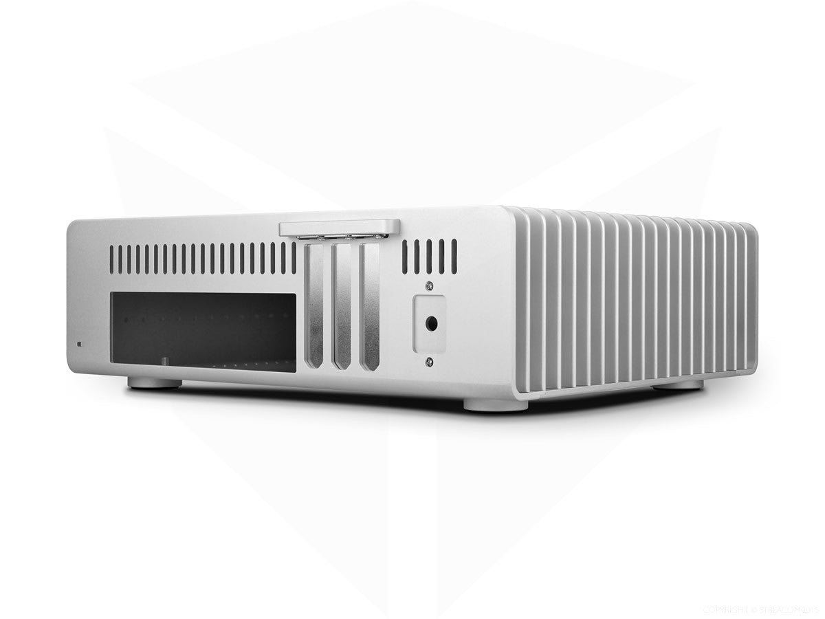Streacom FC9 ALPHA Fanless Mini-ITX PC Case - Ultra Silent Computer Chassis for Home Theater & Office Workstation