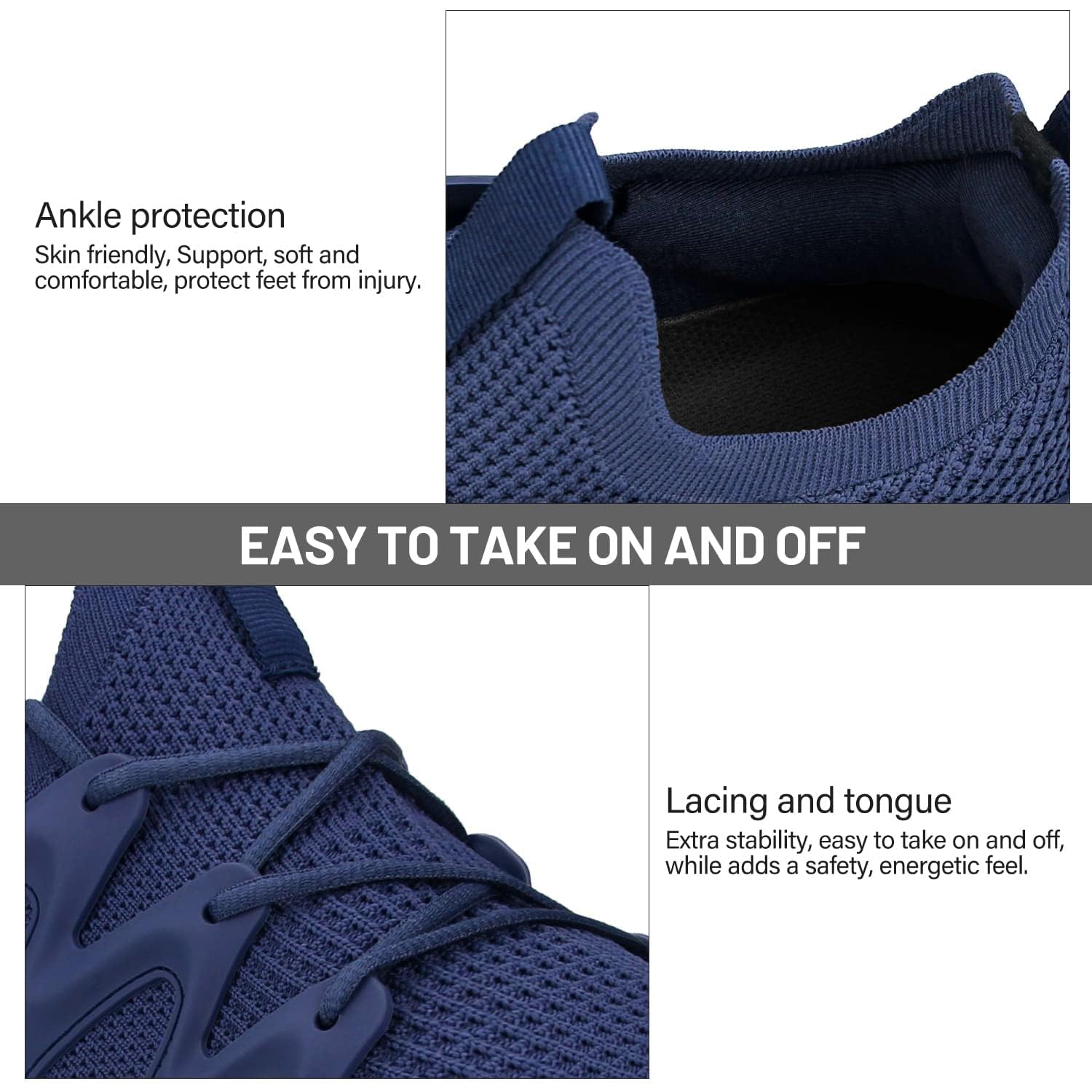 Pujcs Women's Lightweight Tennis Shoes - Non-Slip Gym Workout Sneakers with Breathable Mesh for Walking, Running & Training | Perfect for Fitness, Casual Wear & Outdoor Activities
