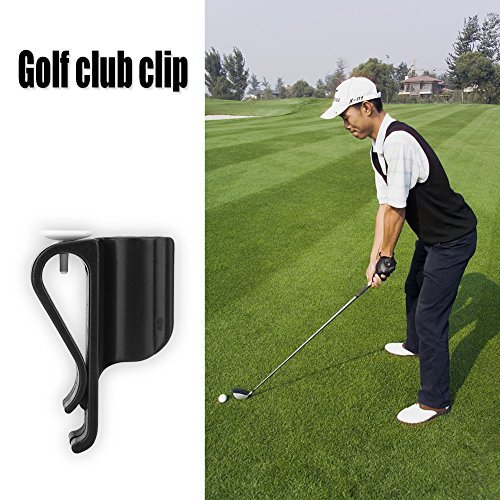Golf Putter Clips & Bag Clamp Holder with Ball Markers - 5Pcs Golf Accessories Set for Golf Bag Organization & Course Play