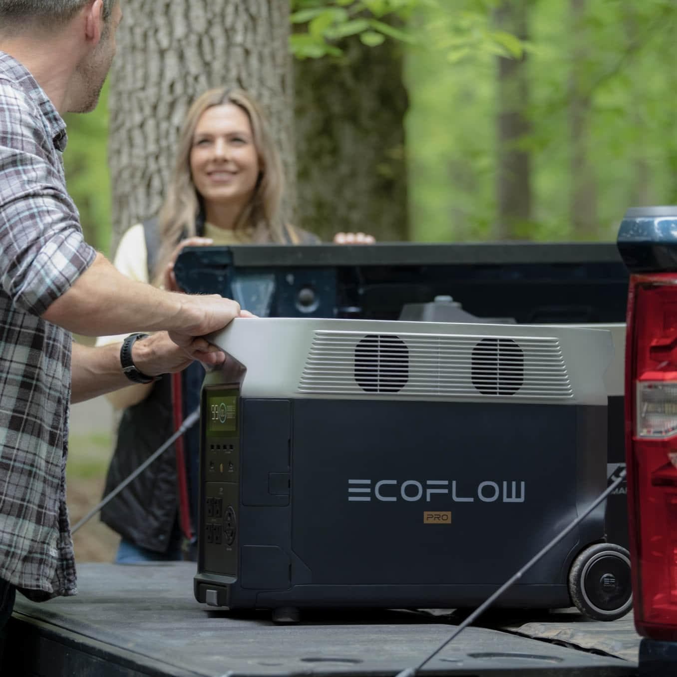 EcoFlow DELTA Pro Portable Power Station 3000W - Solar Generator for Home Backup, Camping & RV - Fast Charging, Expandable Battery, Quiet & Clean Energy for Outdoor & Emergency Use