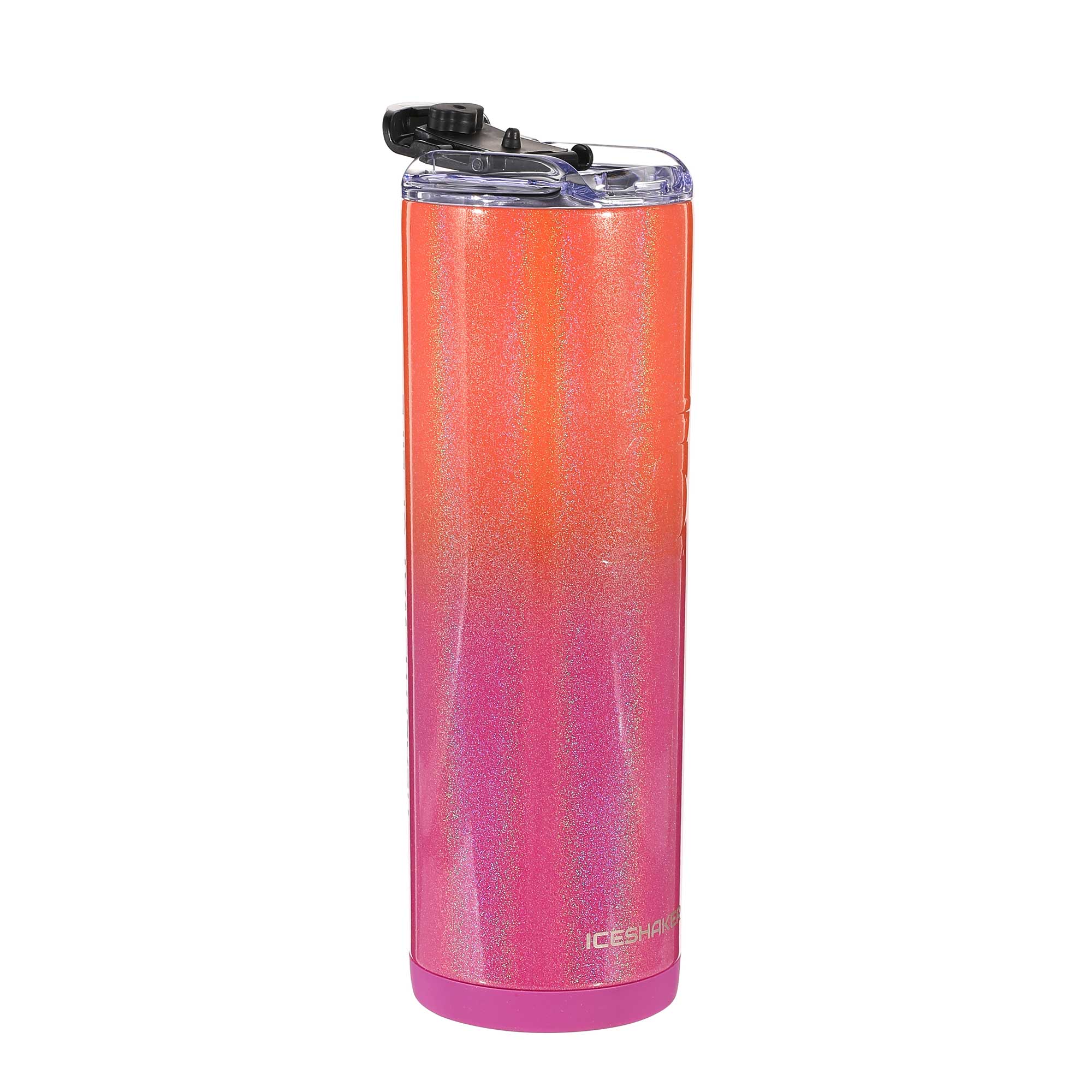 20oz Skinny Tumbler with Lid and Straw - Insulated Stainless Steel Water Bottle for Hot & Cold Drinks - Perfect for Summer Travel, Beach, Gym and Outdoor Activities
