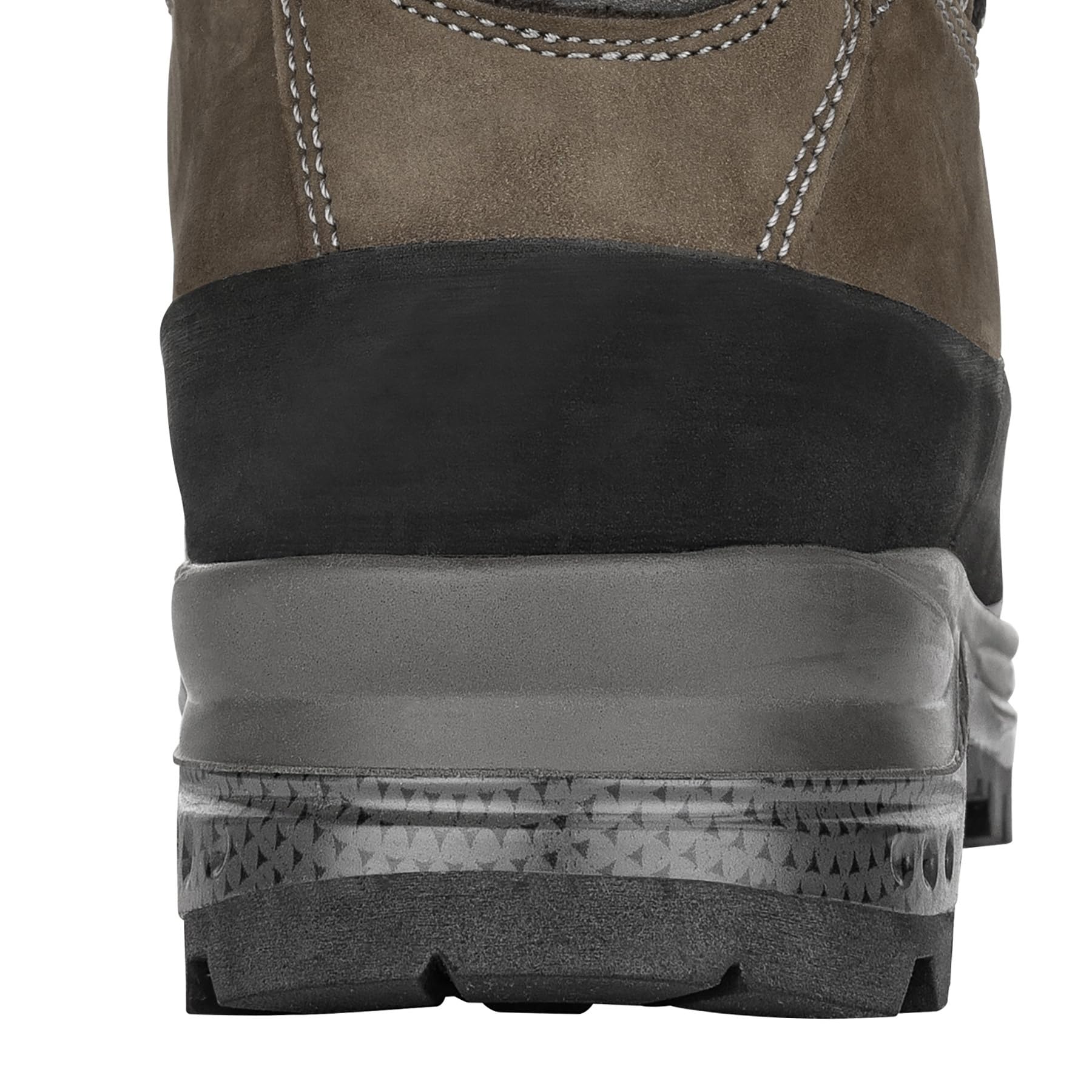 LOWA Women's Tibet LL Nubuck Leather Hiking Boots - Dark Brown/Slate - Size 5 US - Waterproof & Durable for Outdoor Adventures, Trekking & Travel