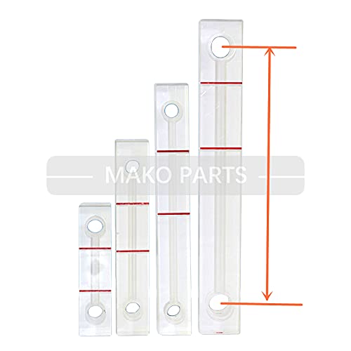 200mm Oil Liquid Level Gauge Vernier for Screw Air Compressor - Accurate Fluid Measurement Tool for Industrial Machinery Maintenance