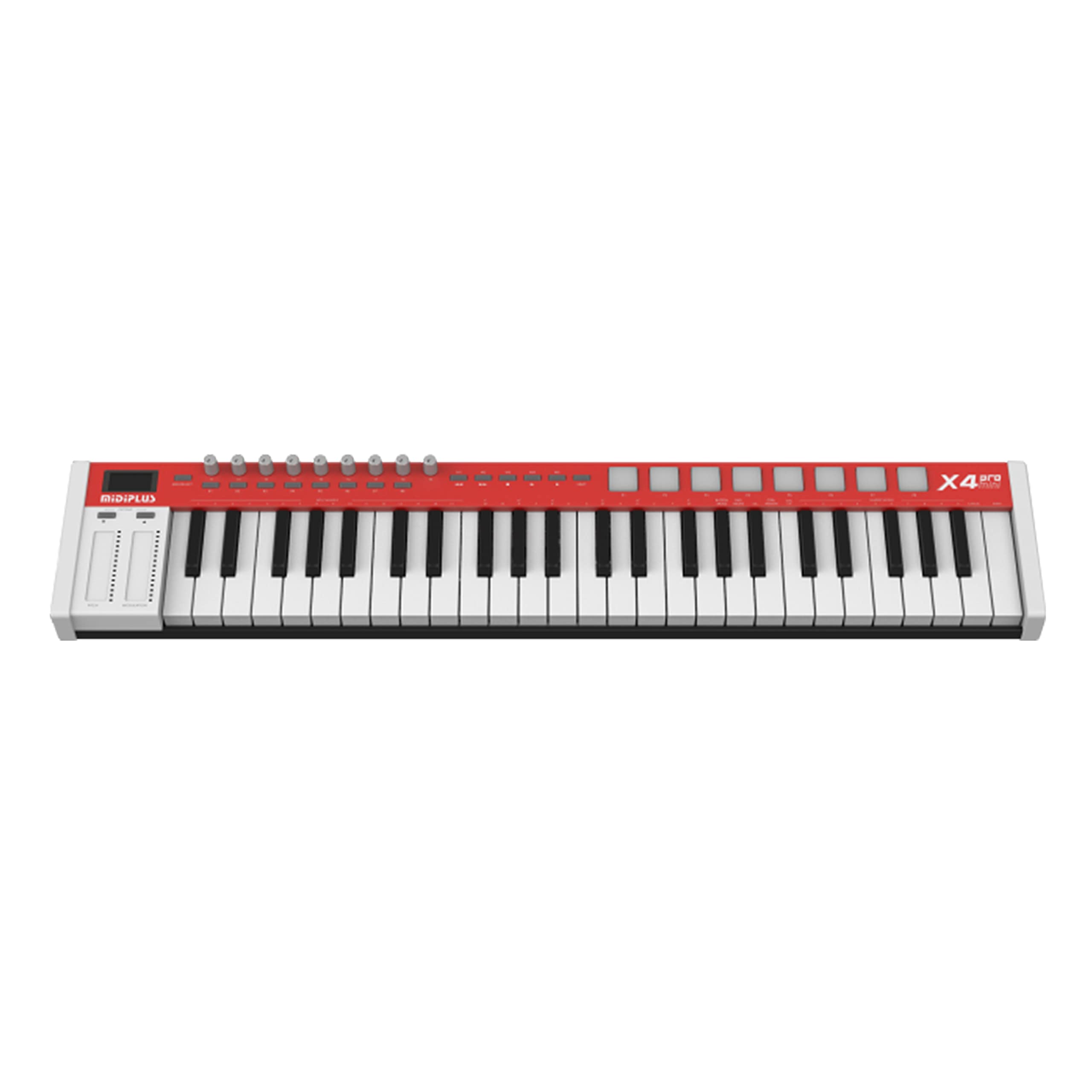 MIDIPLUS X4 Pro Mini USB MIDI Keyboard Controller - 25 Key Portable MIDI Controller with USB Connectivity | Perfect for Music Production, Studio Recording & Live Performances