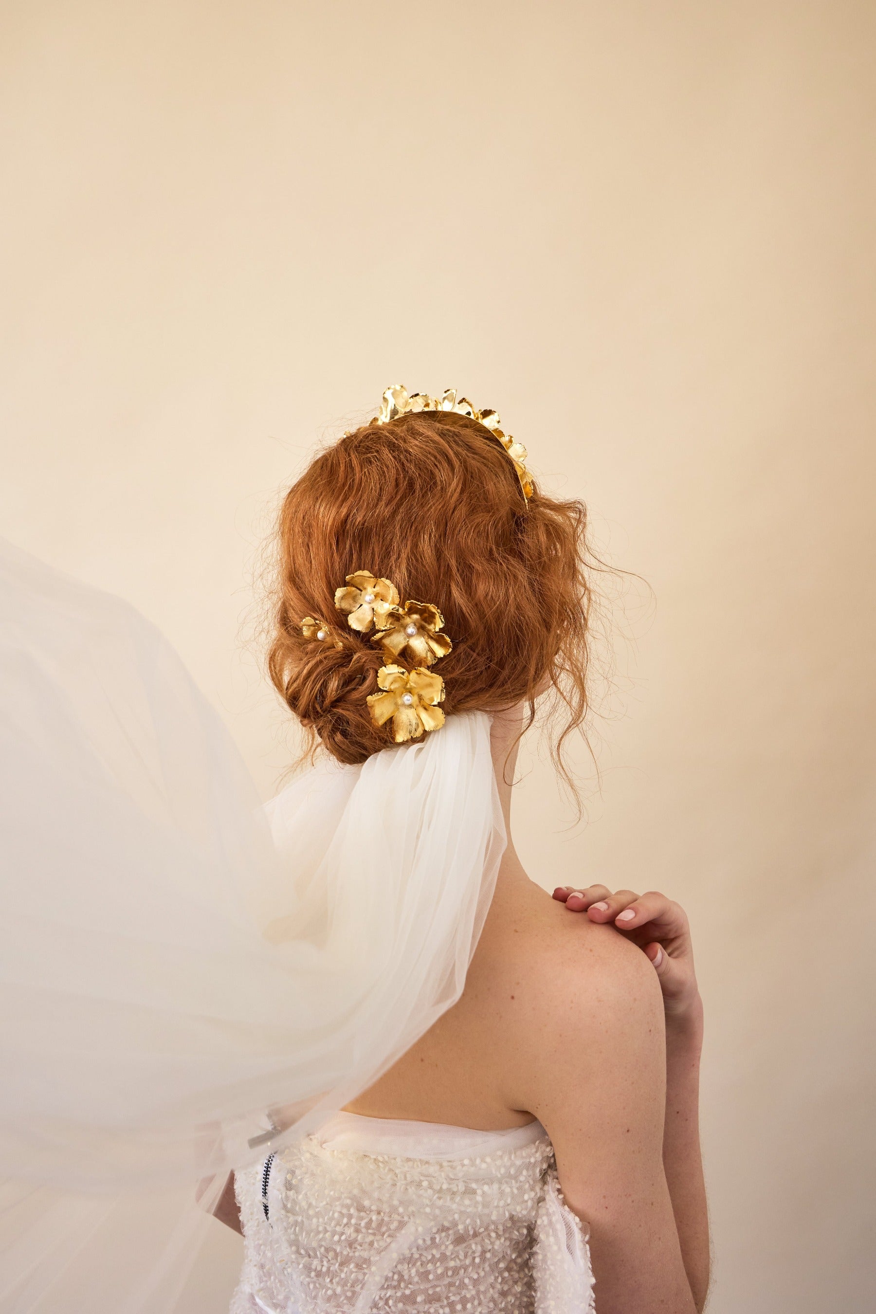 Eden Floral Comb Set - Elegant Hair Accessories for Weddings, Prom & Special Occasions | Bridal Hair Clips & Boho Hair Pins for Women