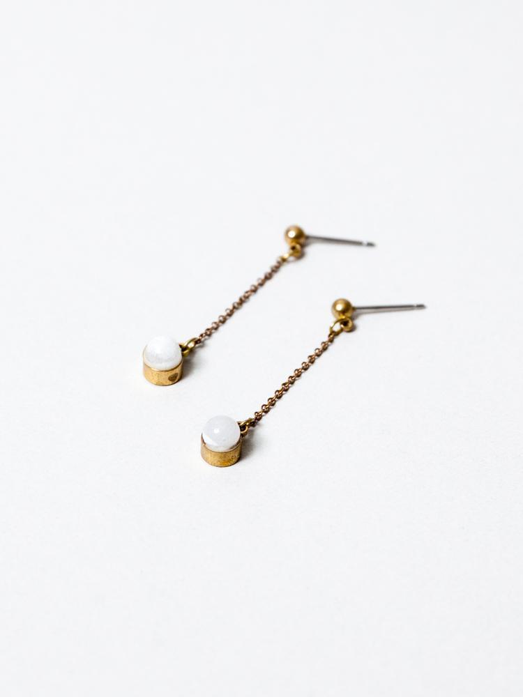 Megumi Aqua Drop Earrings - Elegant Blue Crystal Dangle Earrings for Women | Perfect for Weddings, Parties & Everyday Wear