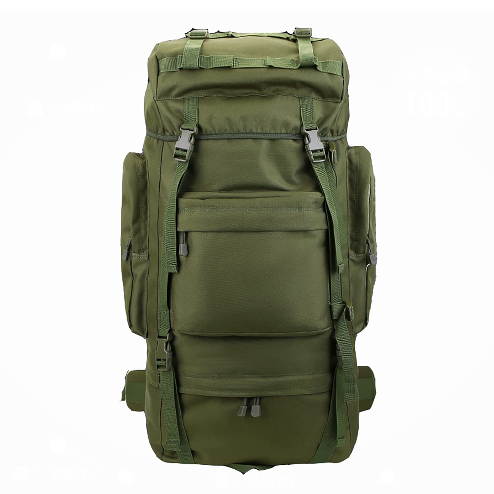 Best Military Tactical Backpack for Hiking & Travel - Large Storage Waterproof Outdoor Backpack with Adjustable Straps - Perfect for Camping, Trekking & Daily Commute