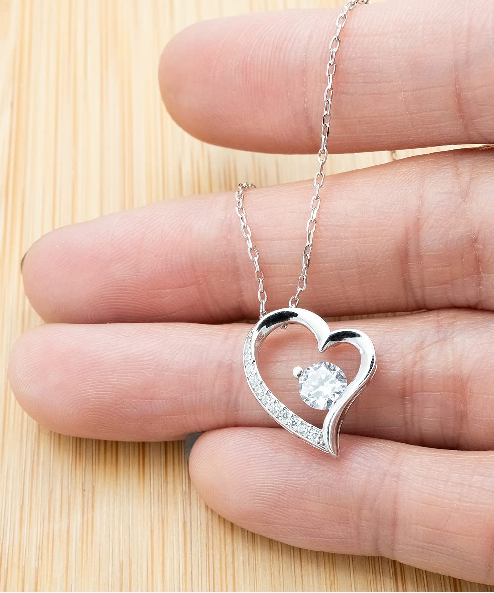 STELIMASA Solitaire Crystal Necklace - Elegant Daughter Gift from Parents | Birthday, Christmas & Graduation Present for Teen Girls | Perfect for Special Occasions & Everyday Wear