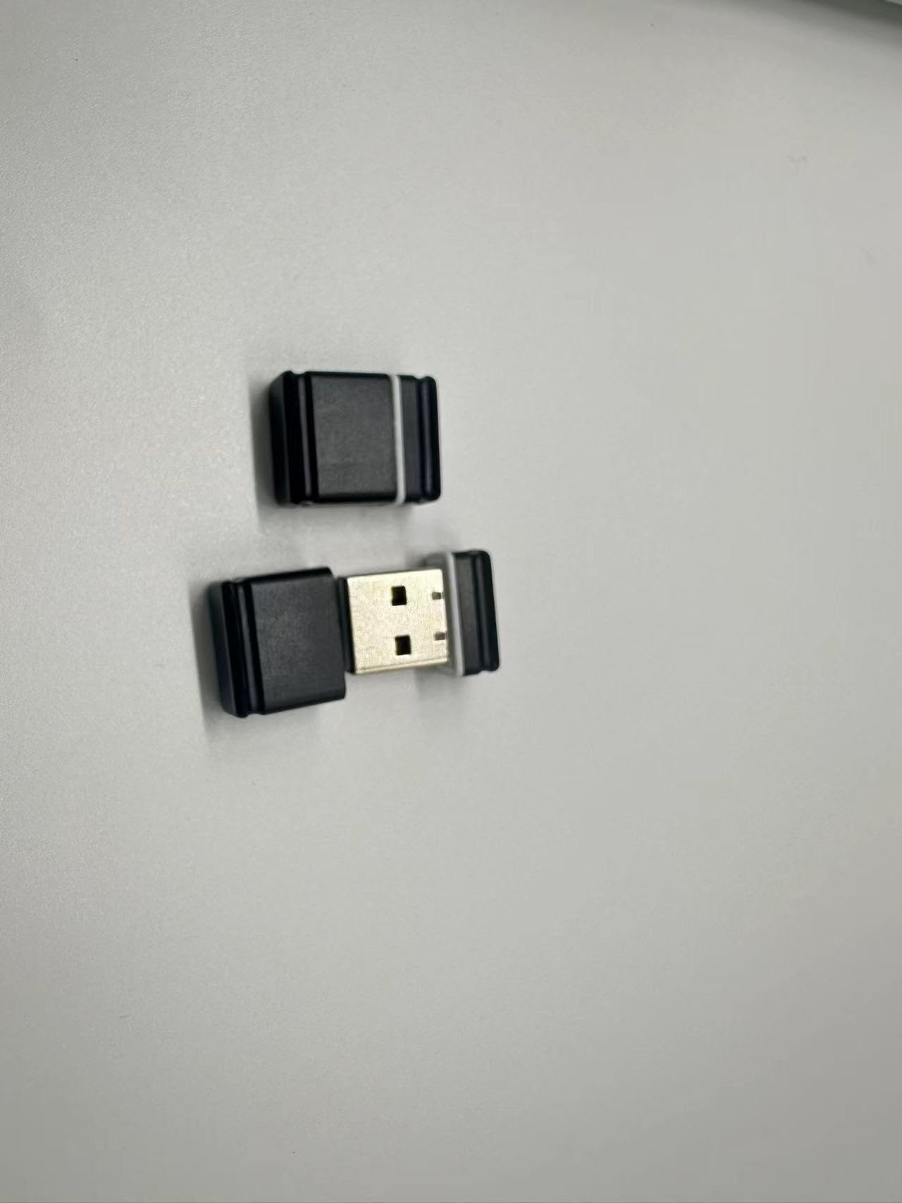 16GB Mini USB 2.0 Flash Drive - Portable Foldable Memory Stick for Laptop, PC, Mac - Black | Perfect for Students, Office Work & File Backup