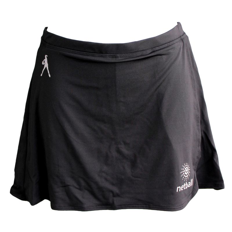 Implus Youth Netball Skort - Breathable Athletic Skirt with Built-in Shorts for Girls - Perfect for Netball, Tennis, and School Sports