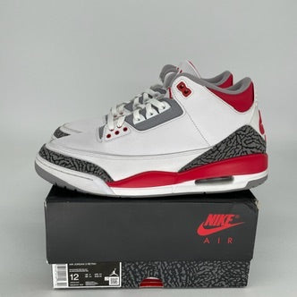 Original: AIR JORDAN 3 FIRE RED SIZE 12 DN3707 160   Optimized: Authentic Air Jordan 3 Retro 