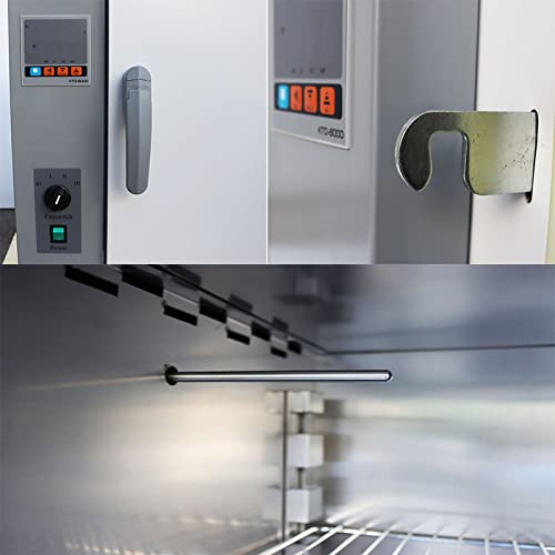 Professional Lab Convection Oven - Digital Forced Air Drying Oven with Adjustable Speed Fan, 1KW Power, 26x18x21 Inch, 220V - Ideal for Laboratory, Industrial Baking, and Material Drying Applications