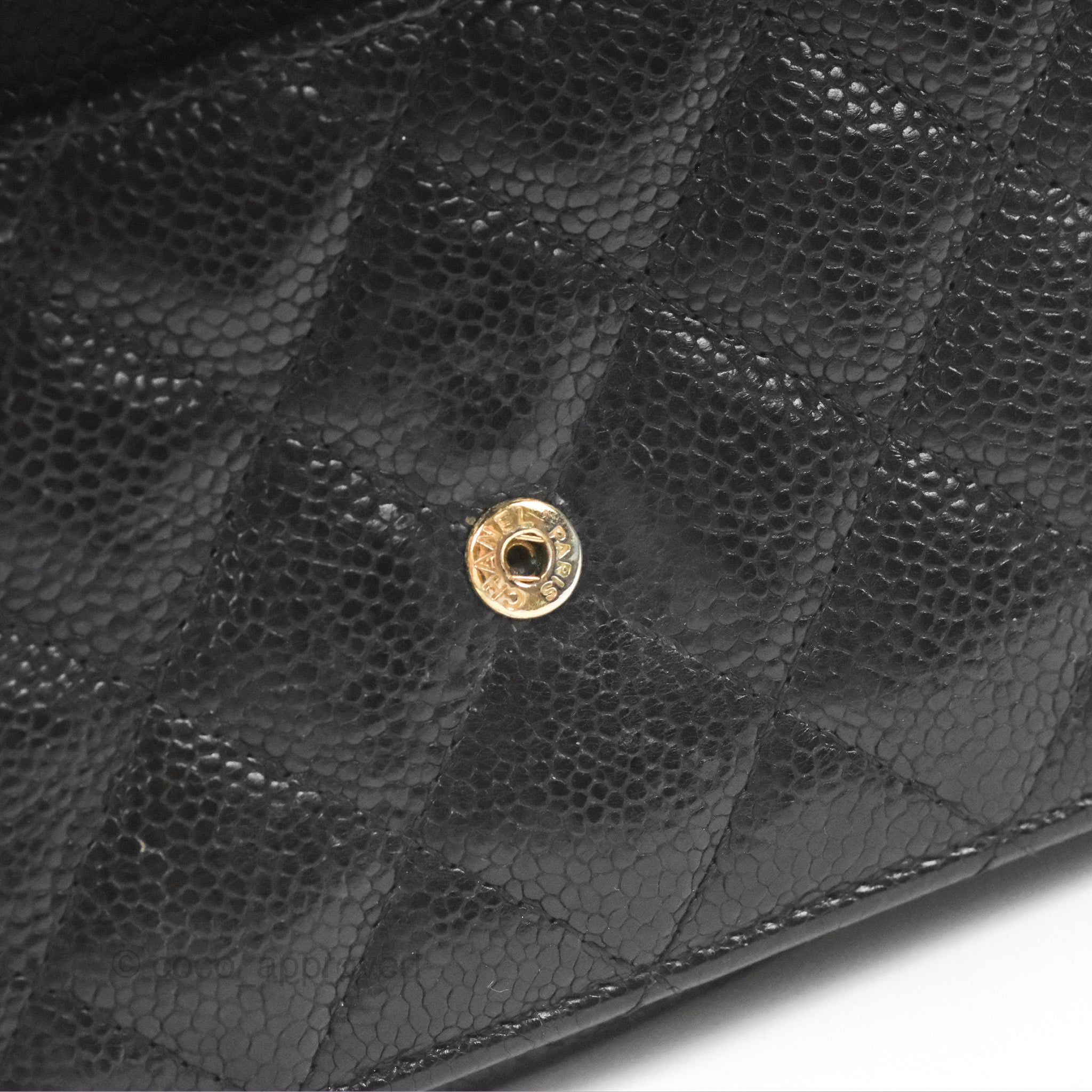 Chanel Boy Wallet on Chain WOC Black Caviar Gold Hardware - Luxury Crossbody Bag for Women, Perfect for Evening Events & Daily Use