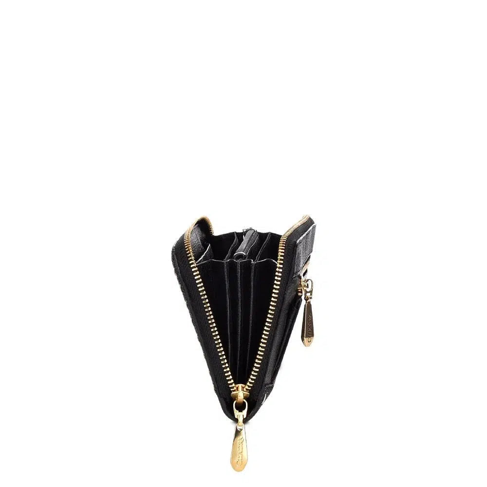 Stylish Black Stingray Leather Clutch Wallet for Women - BD211MA Fashion Handbag - Perfect for Evening Parties, Date Nights & Special Occasions