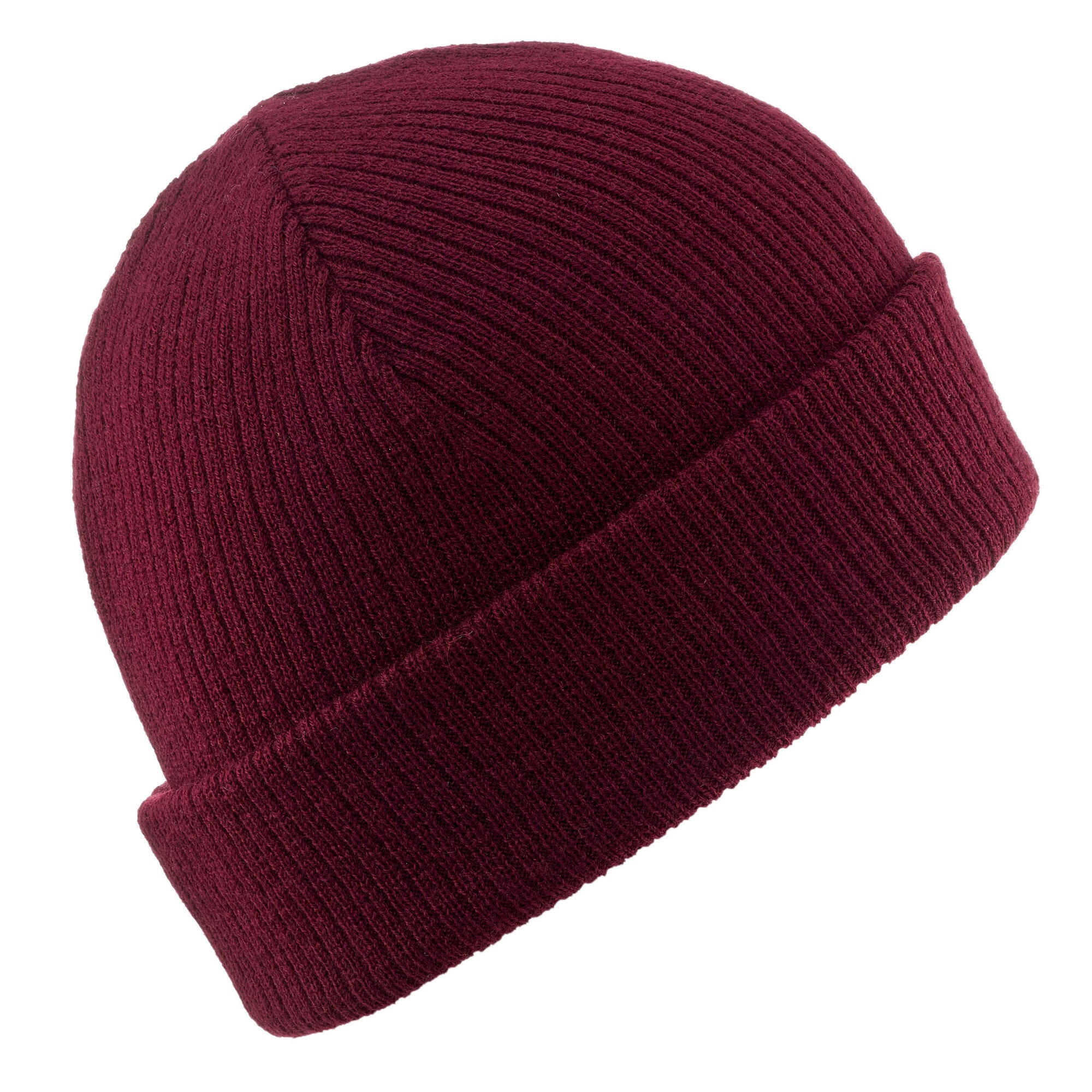 Wedze Fisherman Knit Beanie - Warm Winter Hat for Men & Women - Soft Acrylic Wool Blend - Perfect for Skiing, Hiking & Outdoor Activities