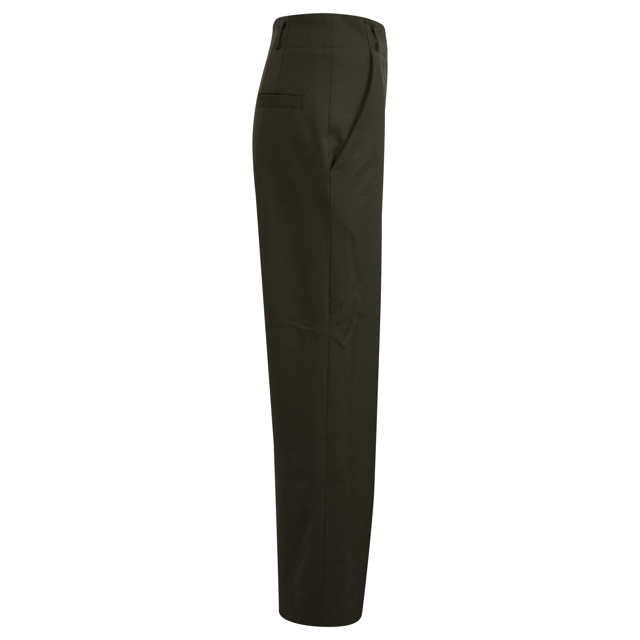 Proenza Schouler Women's High-Waisted Slim Fit Pants - Elegant Office Wear & Business Casual Trousers for Professional Women