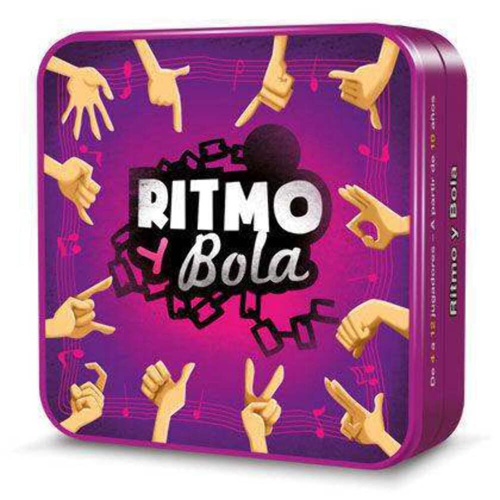 **Rhythm & Ball - Fun Party Game for Adults & Families | Ages 8+ | 4-12 Players | 15 Min Playtime | Spanish Edition | Perfect for Game Nights & Social Gatherings**