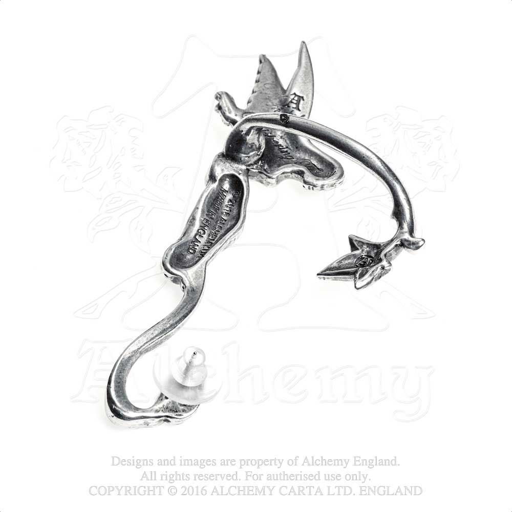 Alchemy Gothic Fairy Grove Ear Wrap - Elegant Gothic Jewelry for Women | Perfect for Parties, Weddings & Gothic Fashion