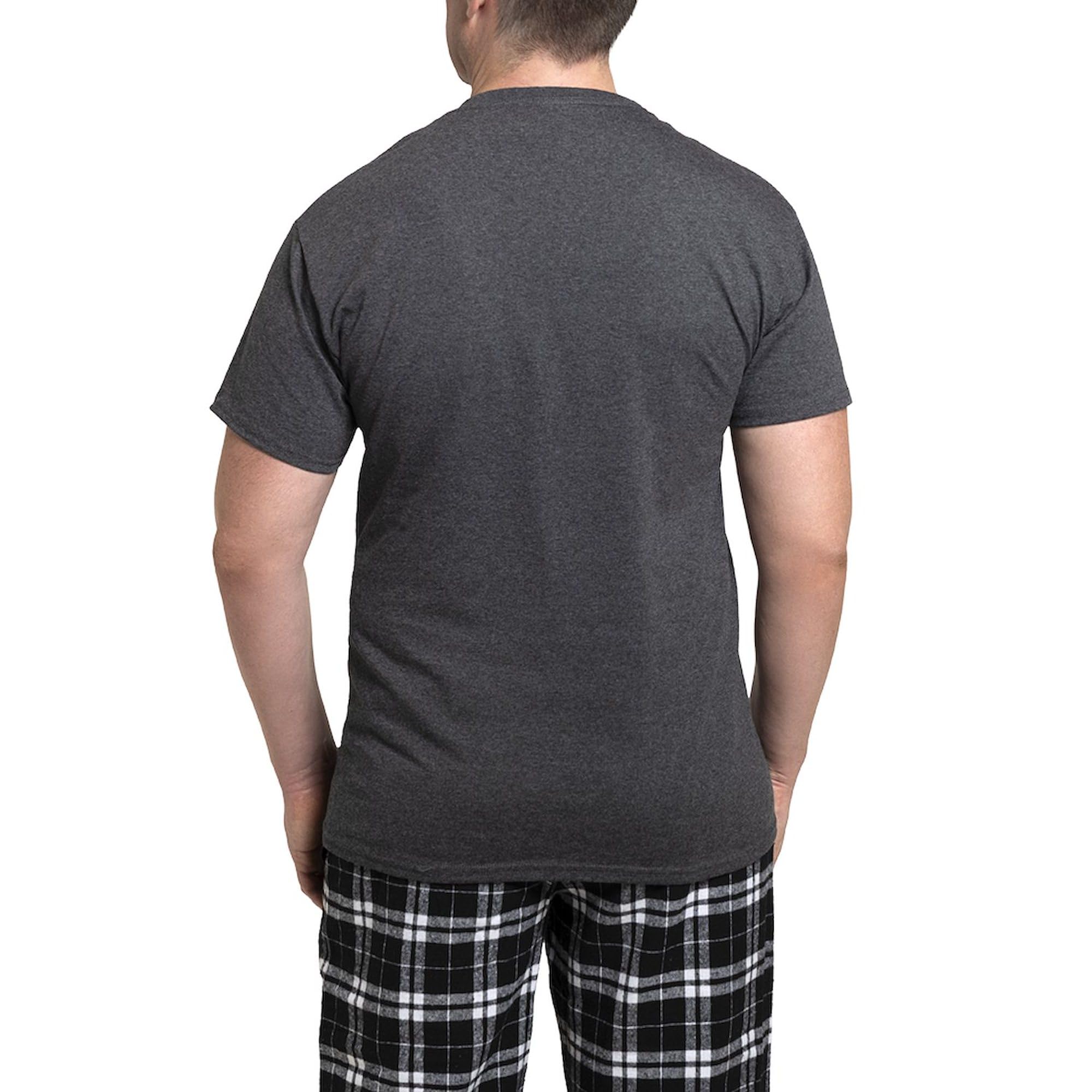 Donald Trump Mr. Right Men's Charcoal Novelty Pajamas - Funny Political Sleepwear for Trump Supporters - Perfect for Christmas Gifts, Birthday Presents & Political Events