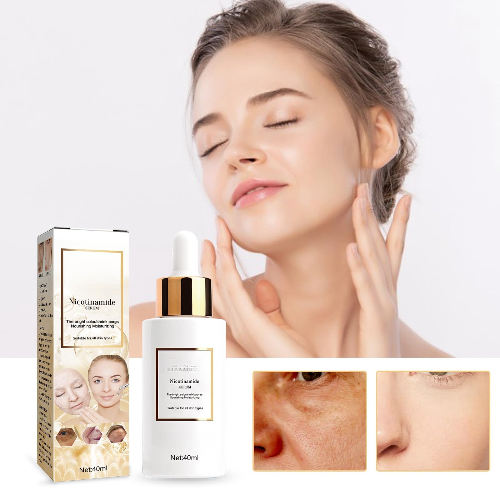 **Best Peptide Firming Serum for Neck Lifting & Anti-Wrinkle – Collagen Peptide Facial Serum to Tighten Sagging Skin & Reduce Fine Lines – Perfect for Nighttime Skincare & Anti-Aging Routine**