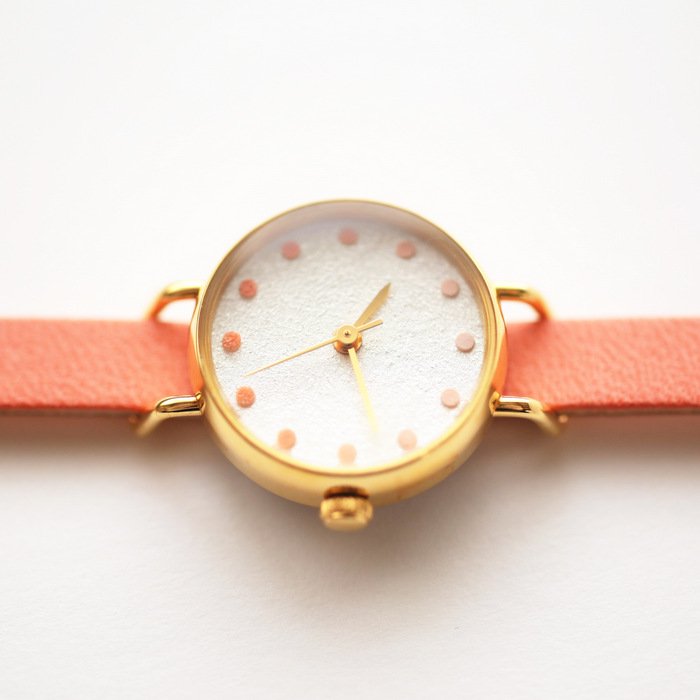 Elegant Coral Women's Wristwatch - Japanese Handcrafted Watch for Women | Perfect for Daily Wear, Office & Special Occasions