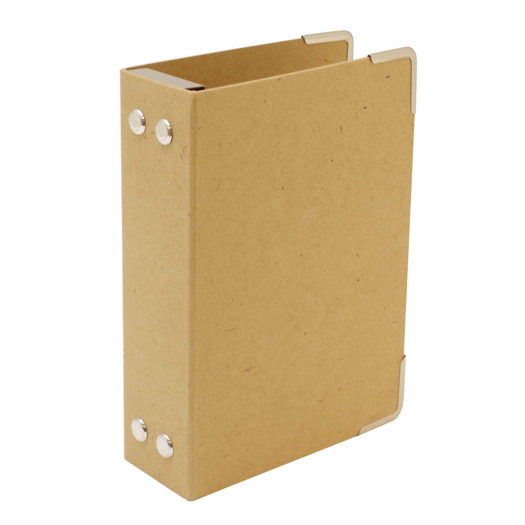 DESIGNPHIL Passport Size Traveler's Notebook Refill Binder - 14407006 | Perfect for Journaling, Planning & Travel Scrapbooking